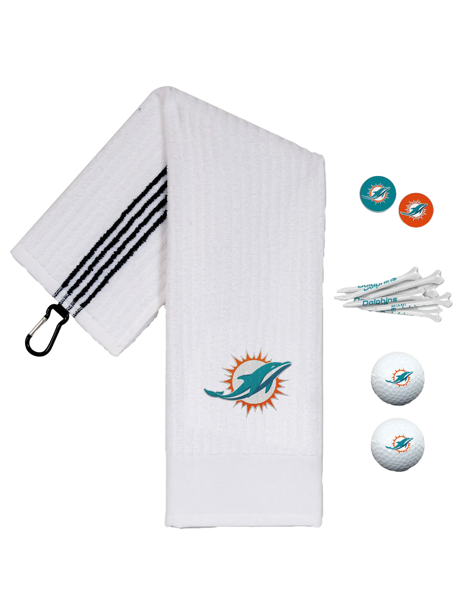 Miami Dolphins Wincraft NFL 11 Piece Golf Gift Set