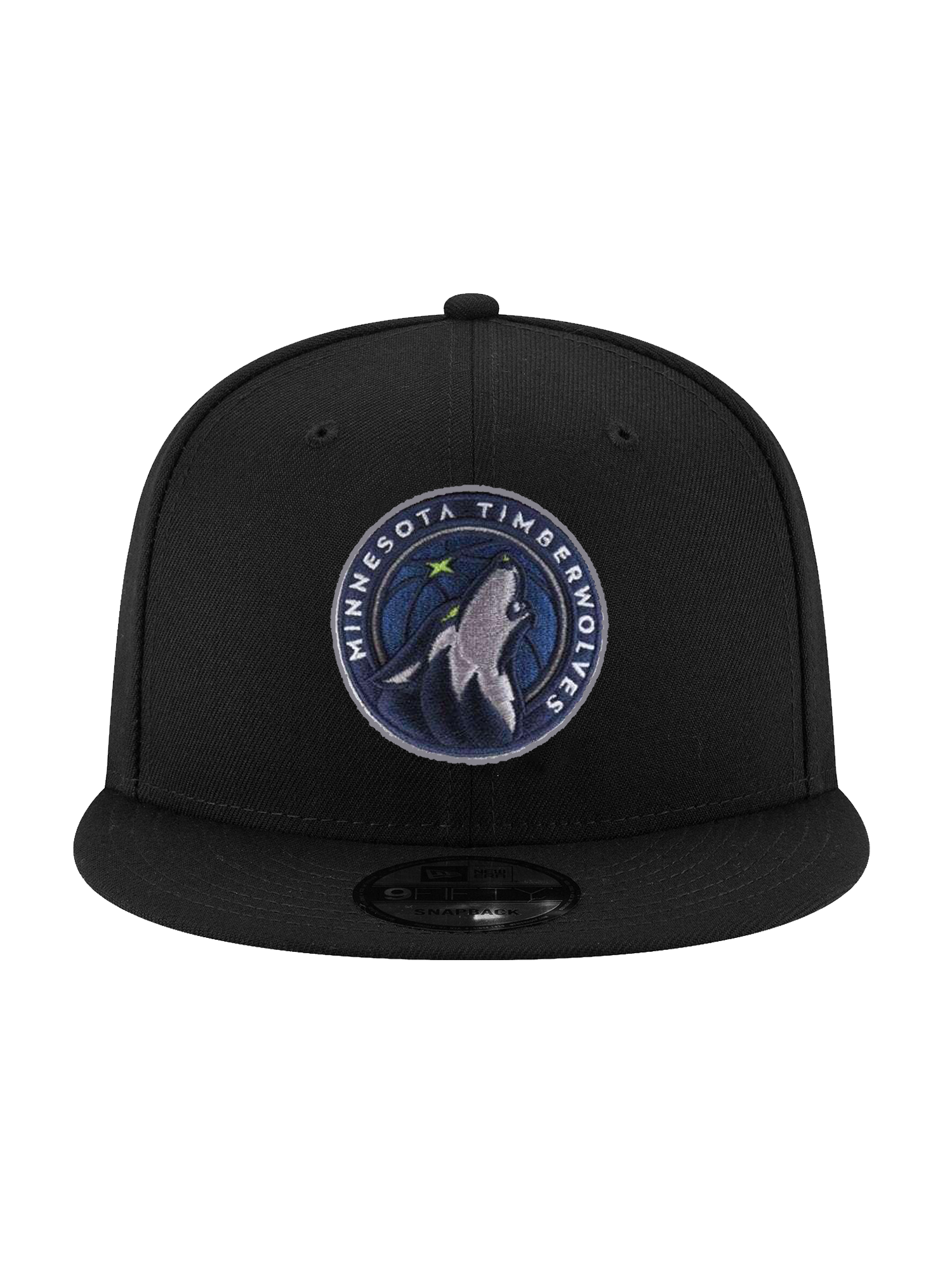 Minnesota Timberwolves New Era NBA Team 9FIFTY Snapback Hat - Black