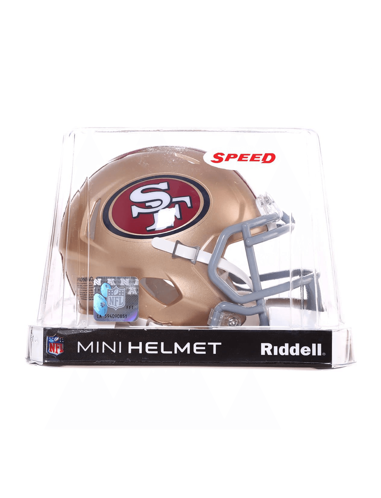 San Francisco 49ers Riddell NFL Speed Replica Mini Size Helmet