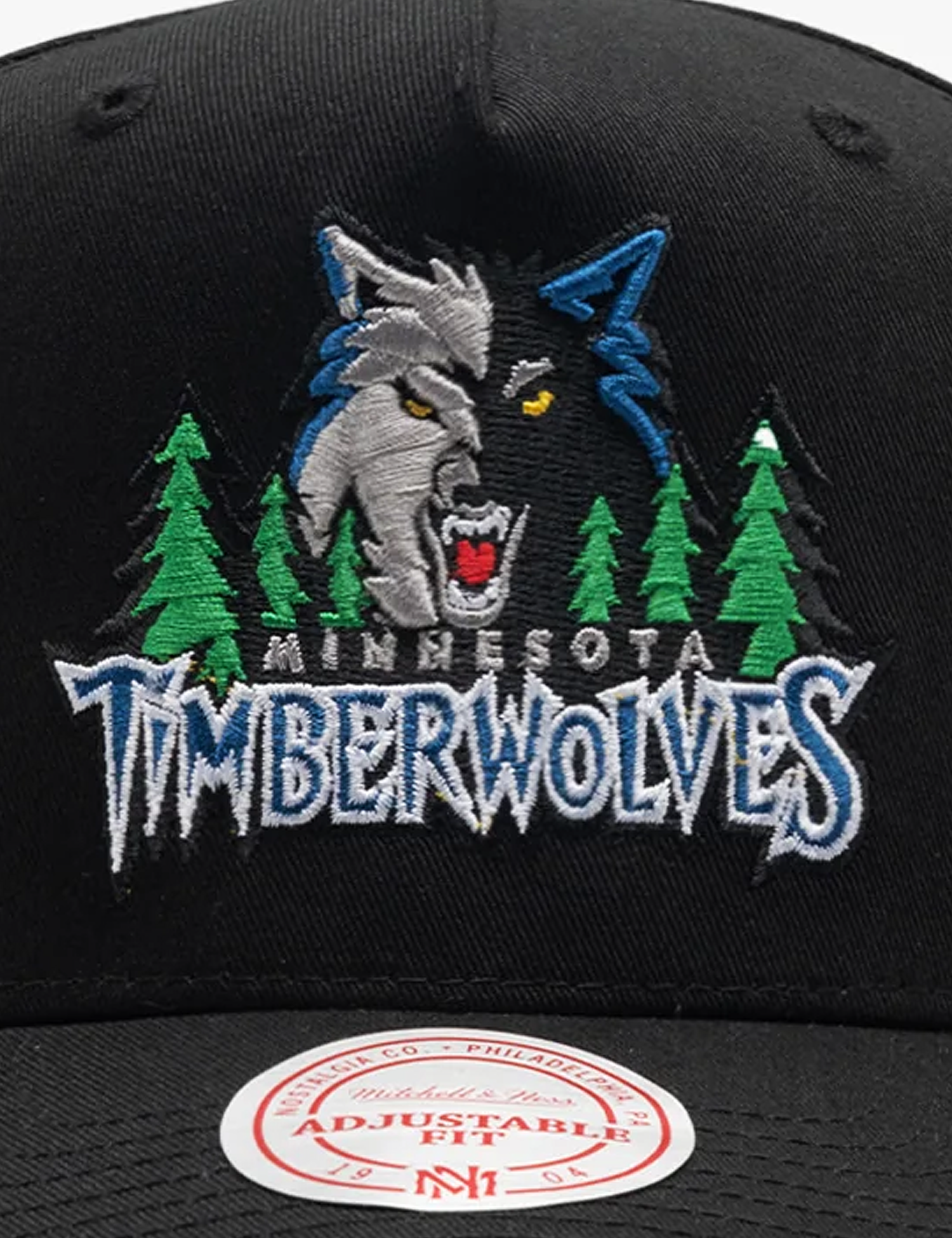 Minnesota Timberwolves Mitchell & Ness NBA HWC MVP Snapback Hat - Black