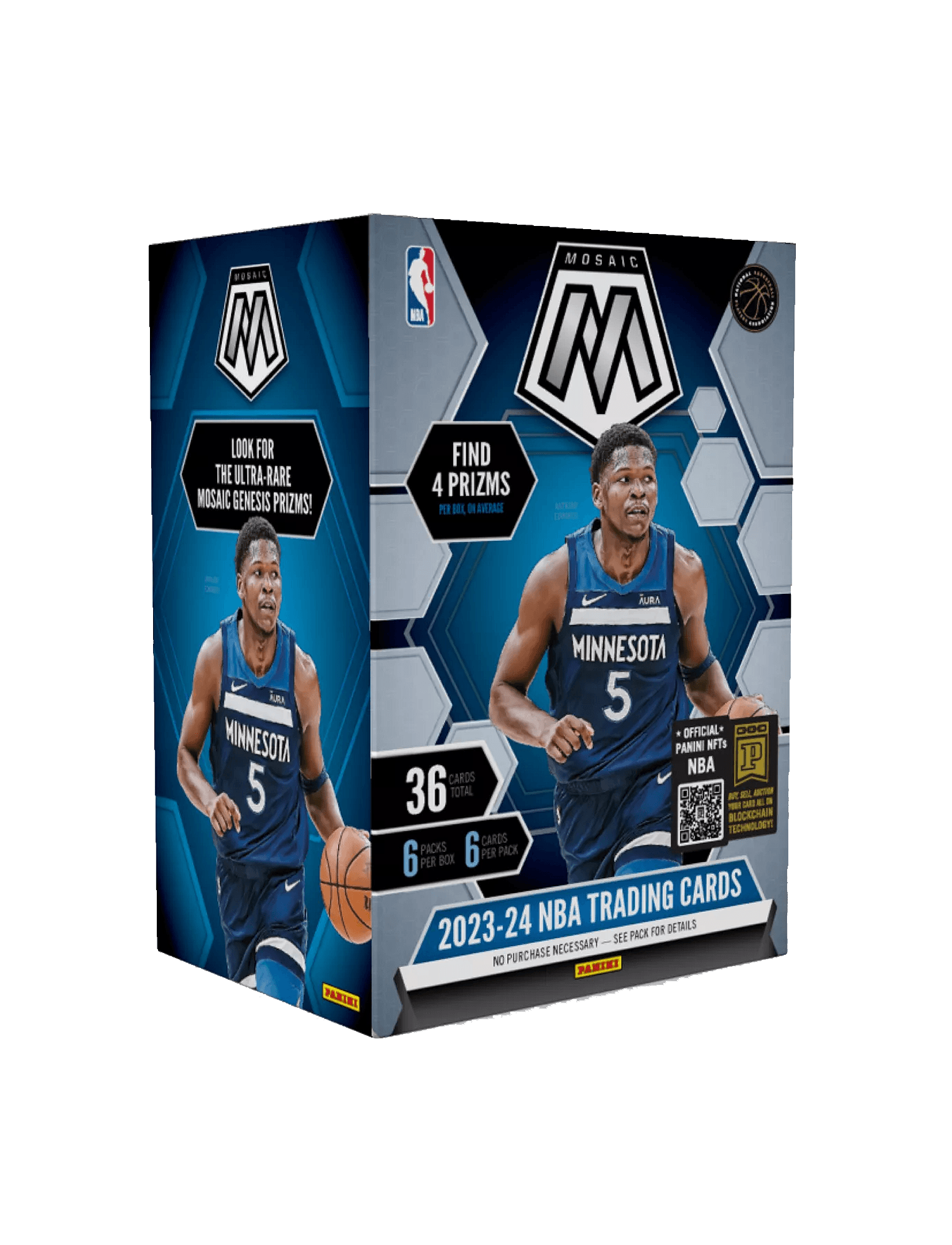 2023-24 NBA Panini Mosaic Basketball Trading Card Blaster Box