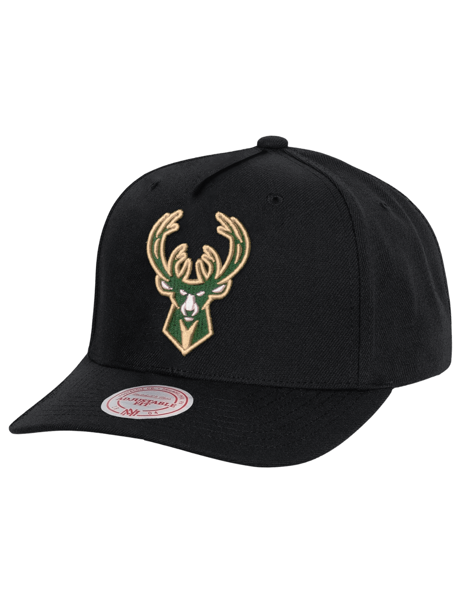 Milwaukee Bucks Mitchell & Ness NBA Team MVP Snapback Hat - Black