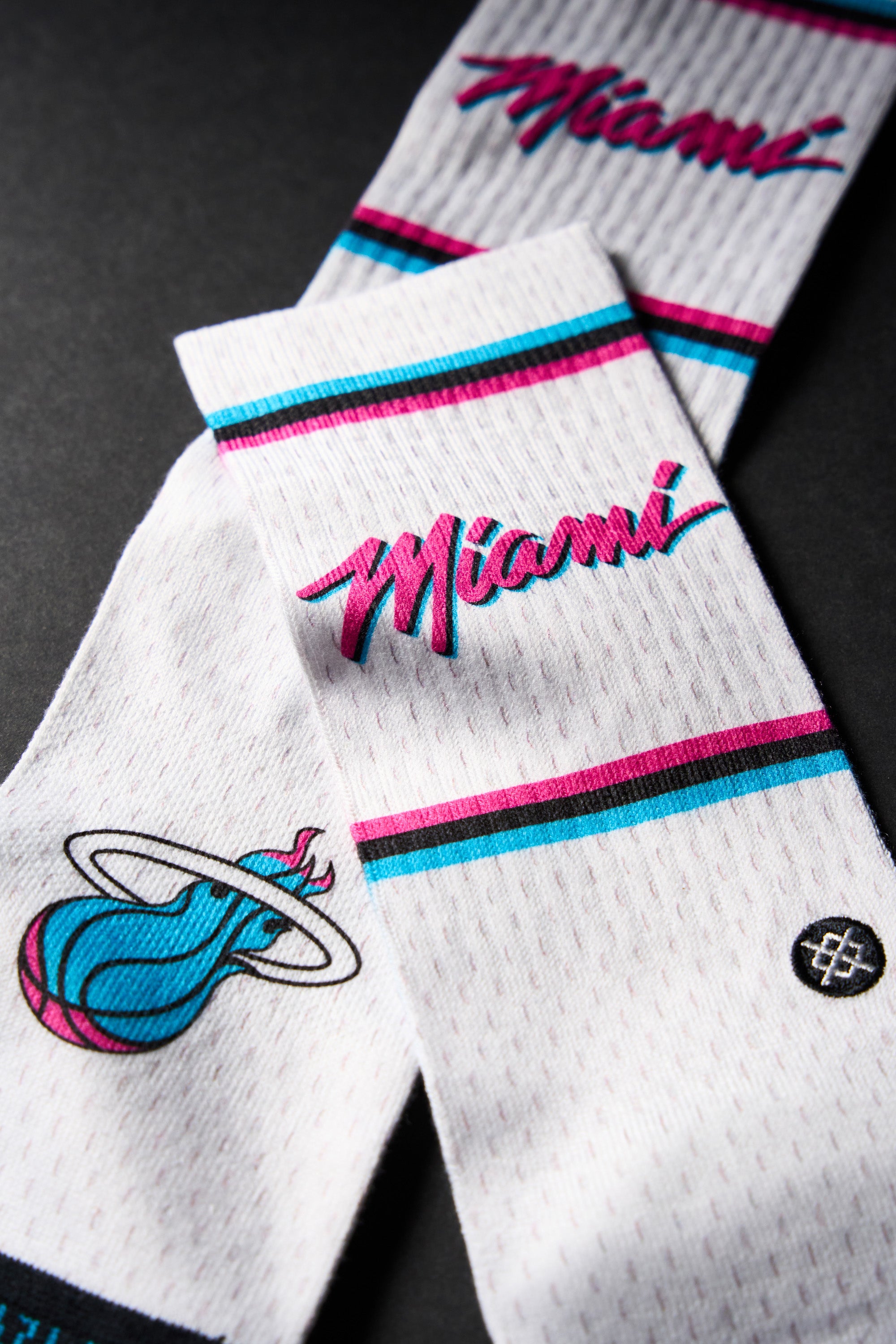 Miami Heat Stance NBA 24-25 City Edition Crew Socks