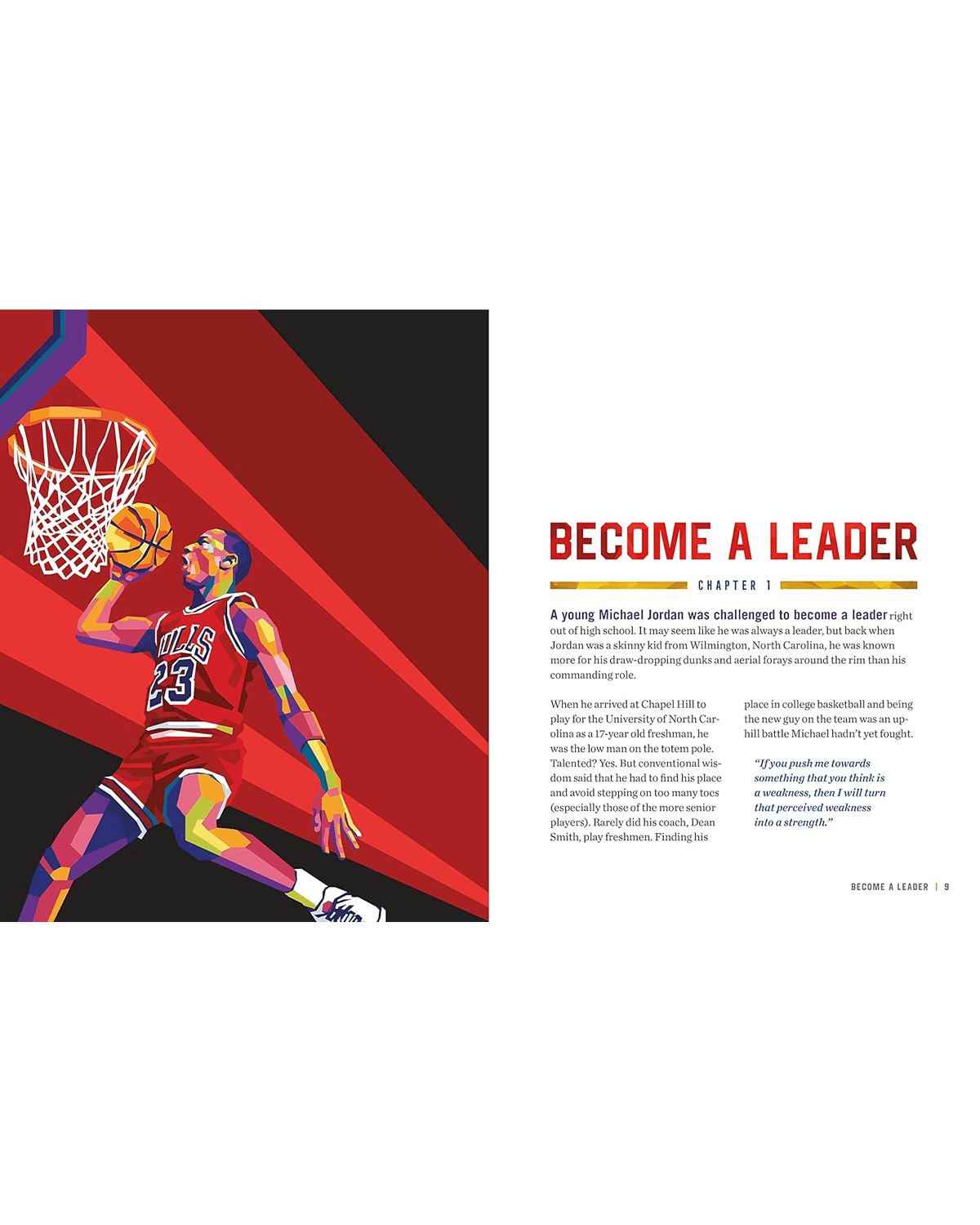 Michael Jordan Life Lessons From a Legend NBA Hardcover Book