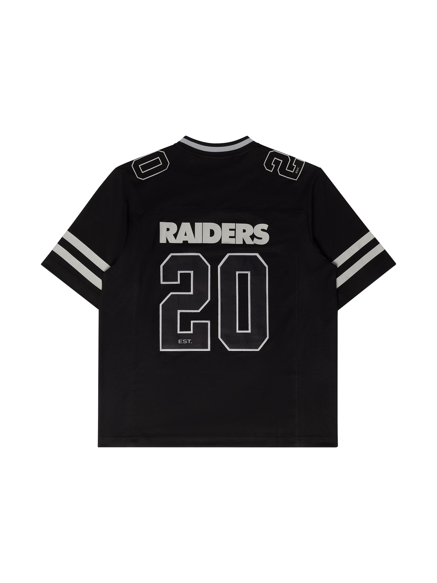 Las Vegas Raiders NFL Foundation Replica Mesh Jersey - Black