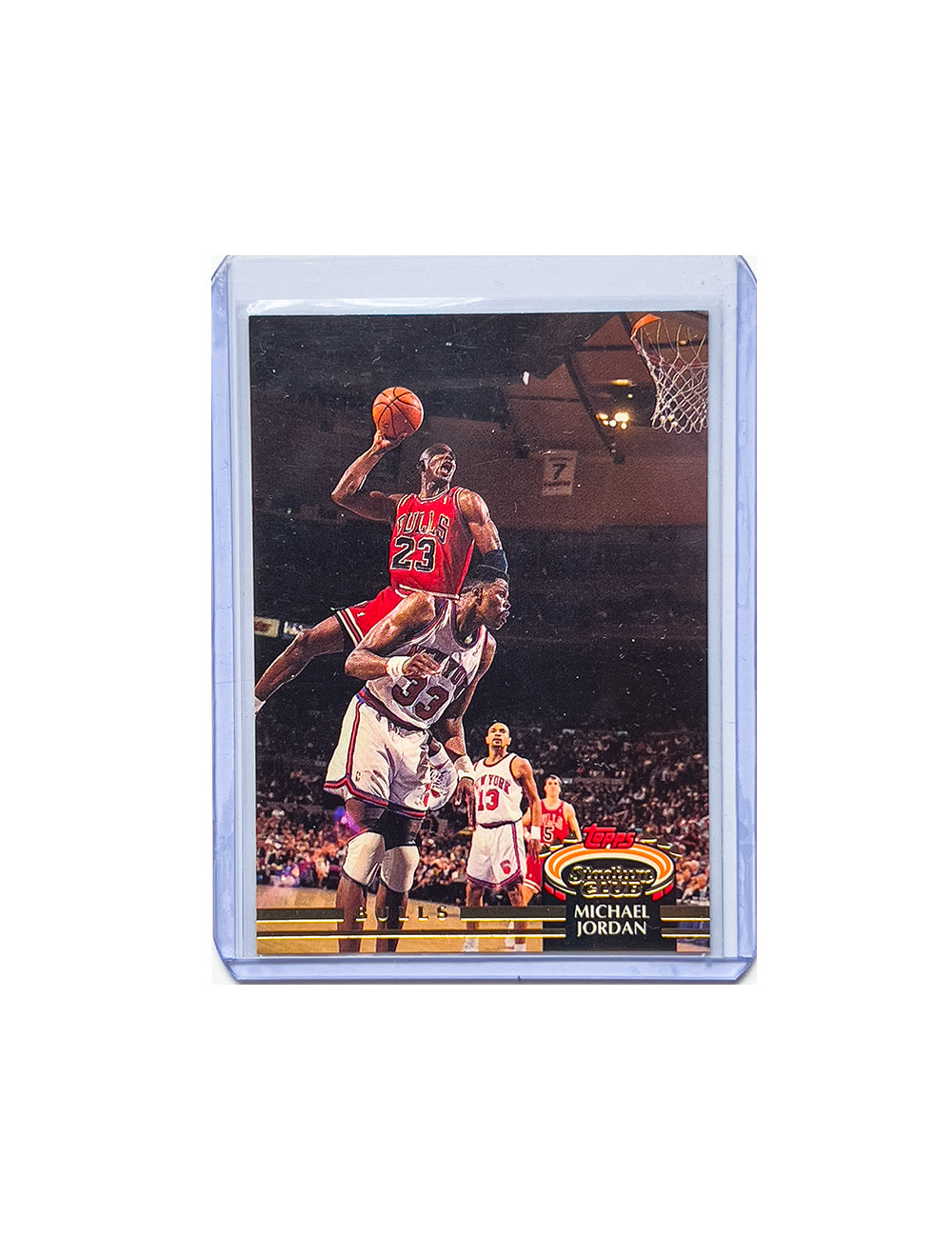 Michael Jordan Chicago Bulls Topps Stadium 92 Card