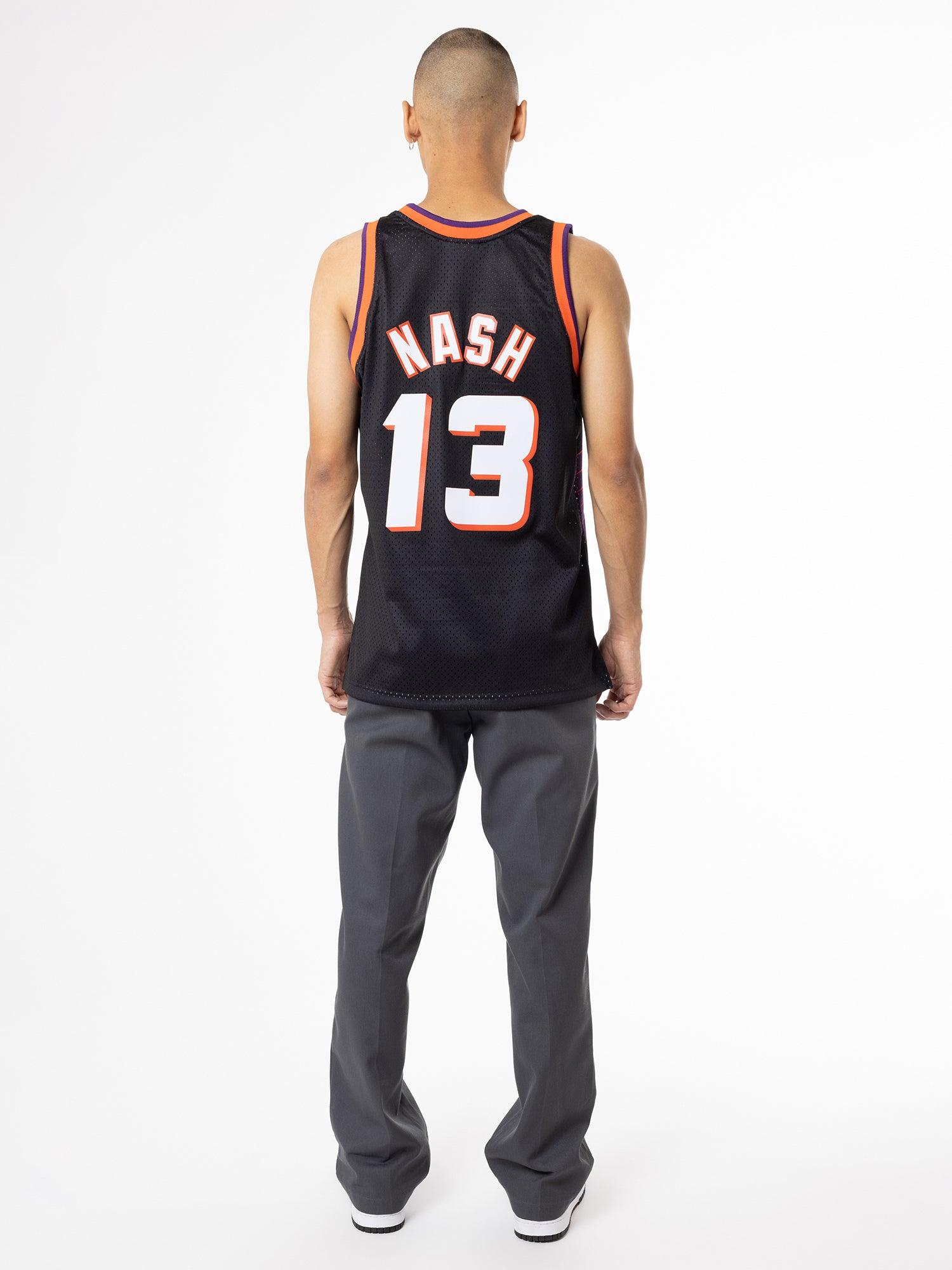 Steve Nash Phoenix Suns Mitchell & Ness NBA 96-97 Swingman Jersey - Black