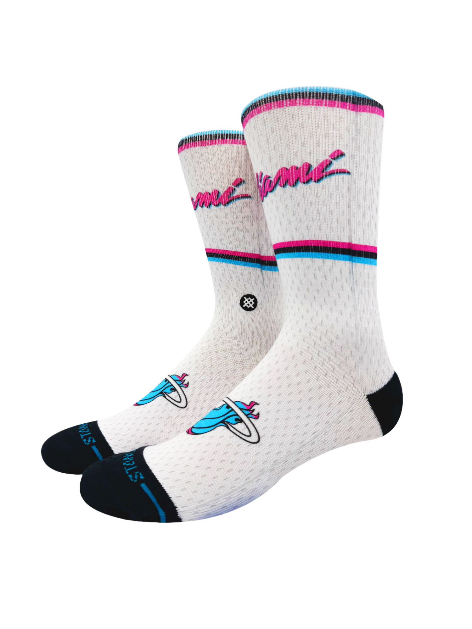 Miami Heat Stance NBA 24-25 City Edition Crew Socks