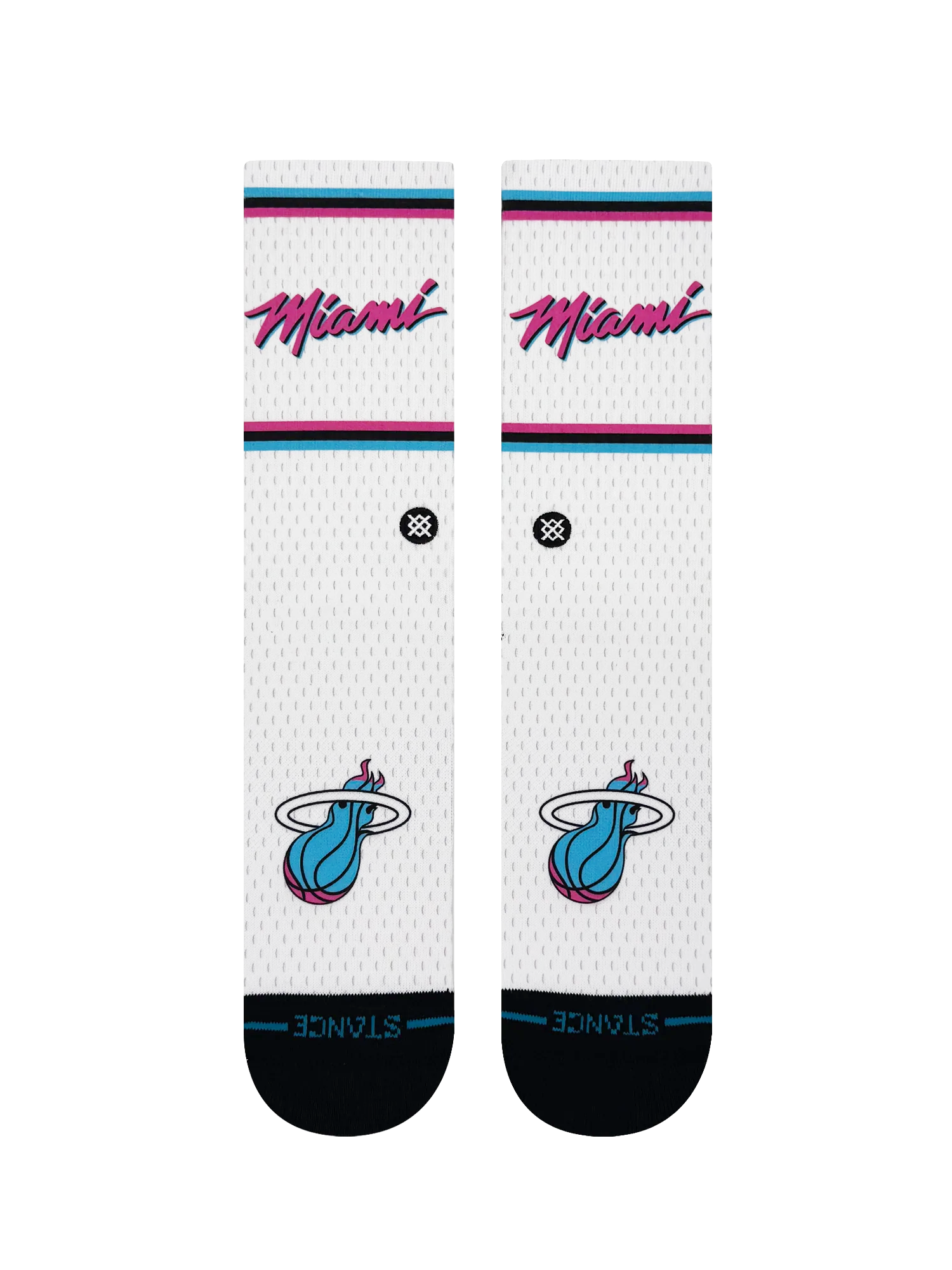 Miami Heat Stance NBA 24-25 City Edition Crew Socks