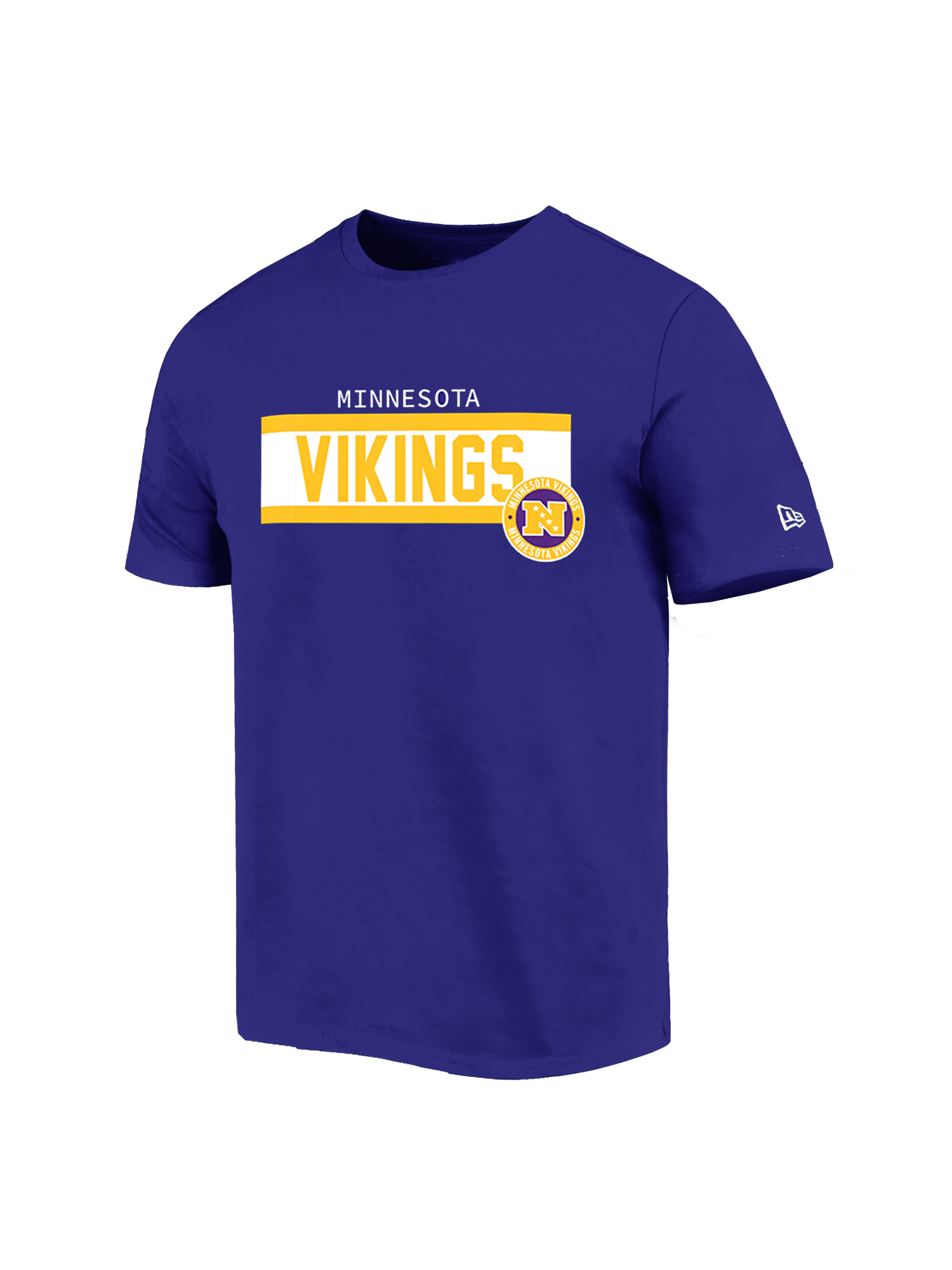 Minnesota Vikings New Era NFL 24 Sideline T-Shirt - Purple