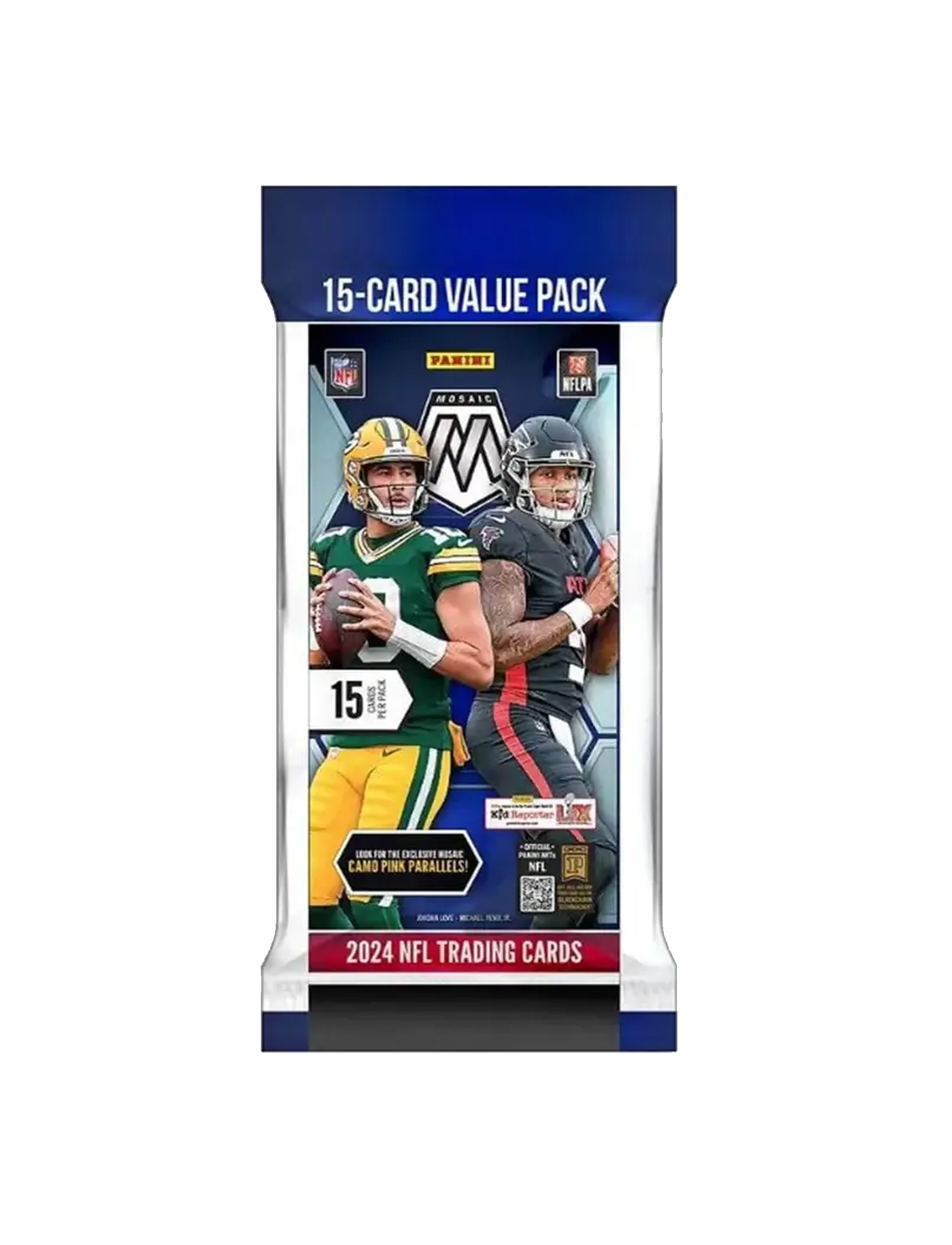 2024 Panini NFL Mosaic Football Trading Card Value Fat Pack