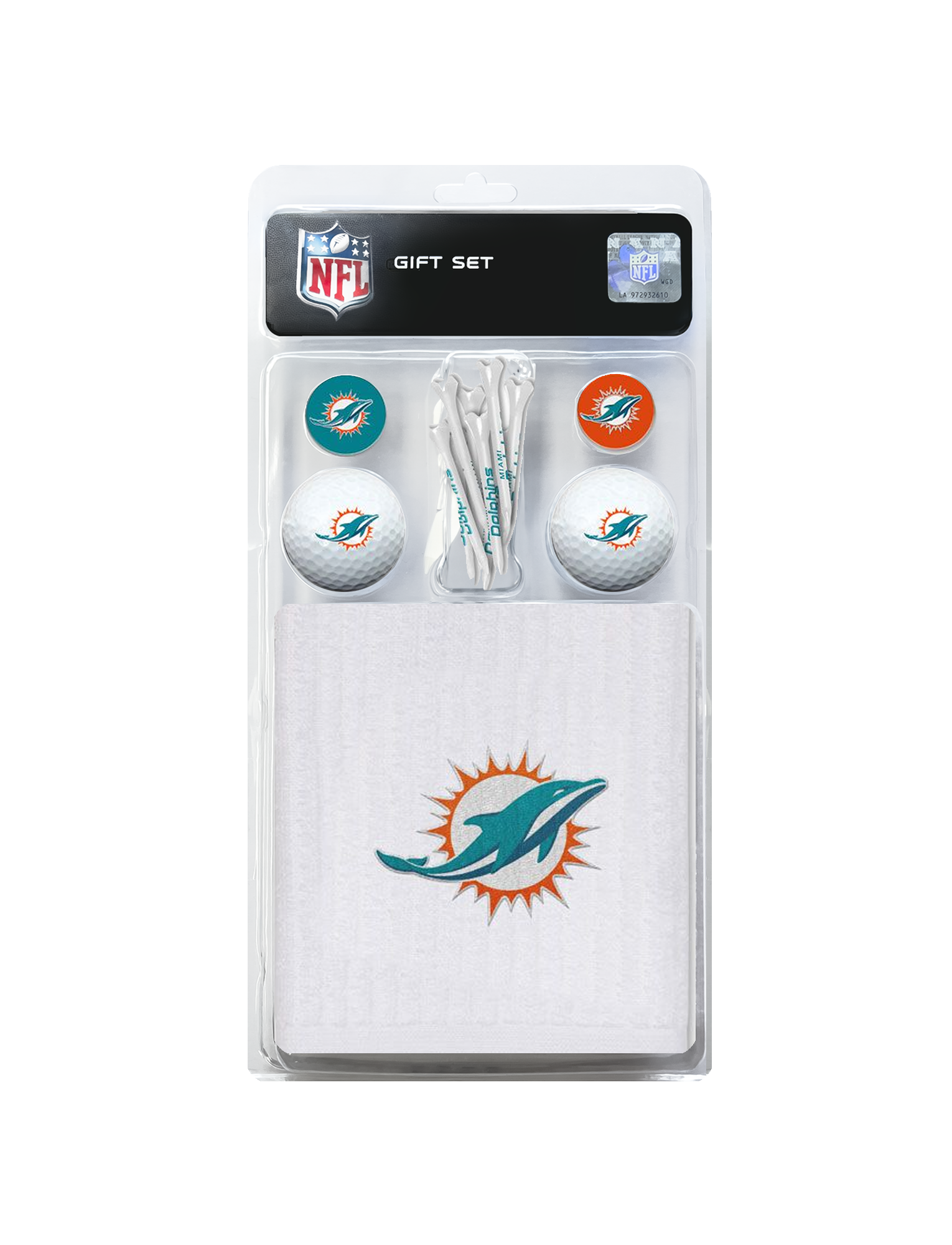 Miami Dolphins Wincraft NFL 11 Piece Golf Gift Set