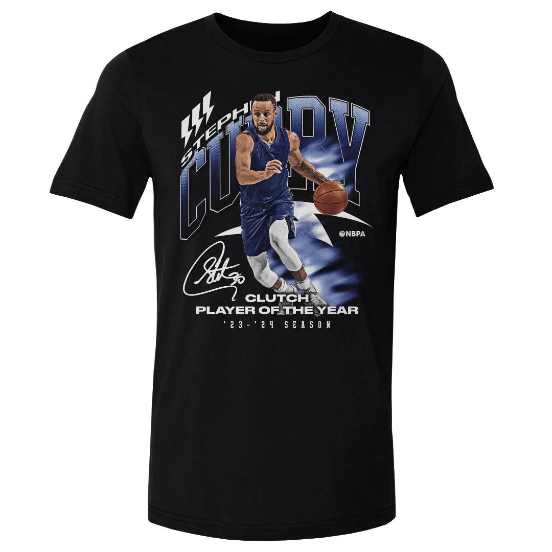 Steph Curry Golden State Warriors 500 Level NBA Clutch Award T-Shirt - Black