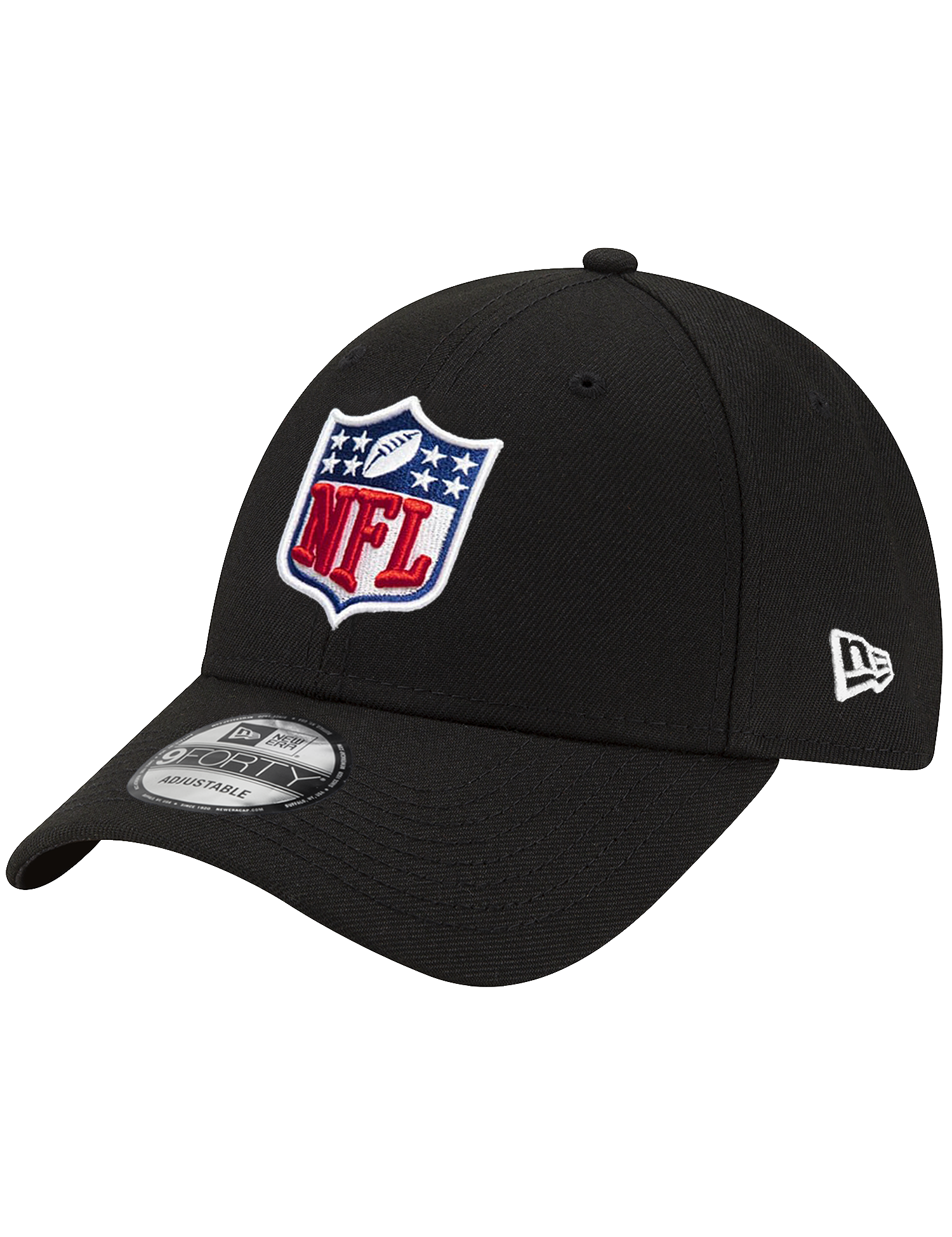 NFL Shield New Era League 9FORTY Adjustable Hat - Black