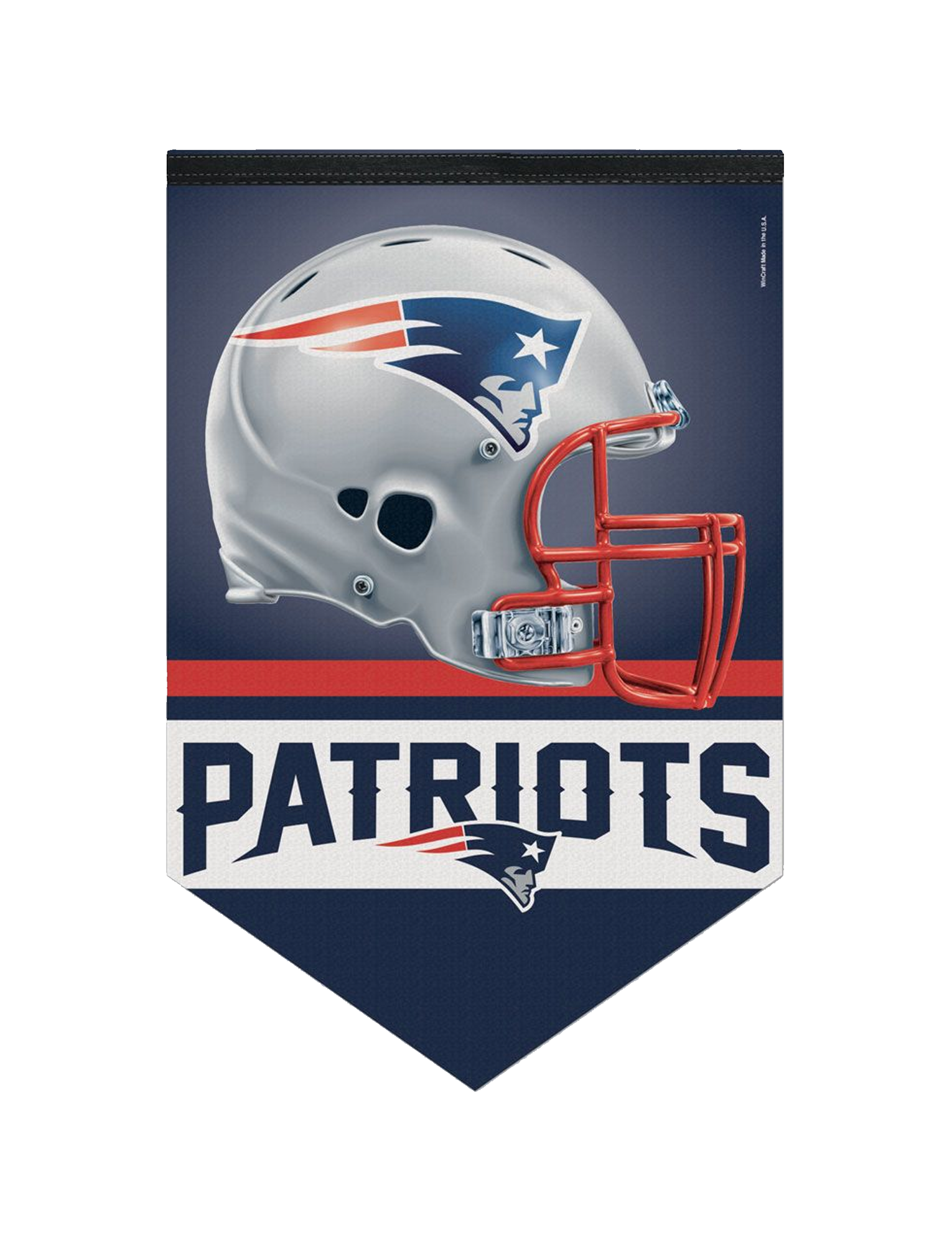 New England Patriots Wincraft NFL 17" x 26" Premium Felt Banner