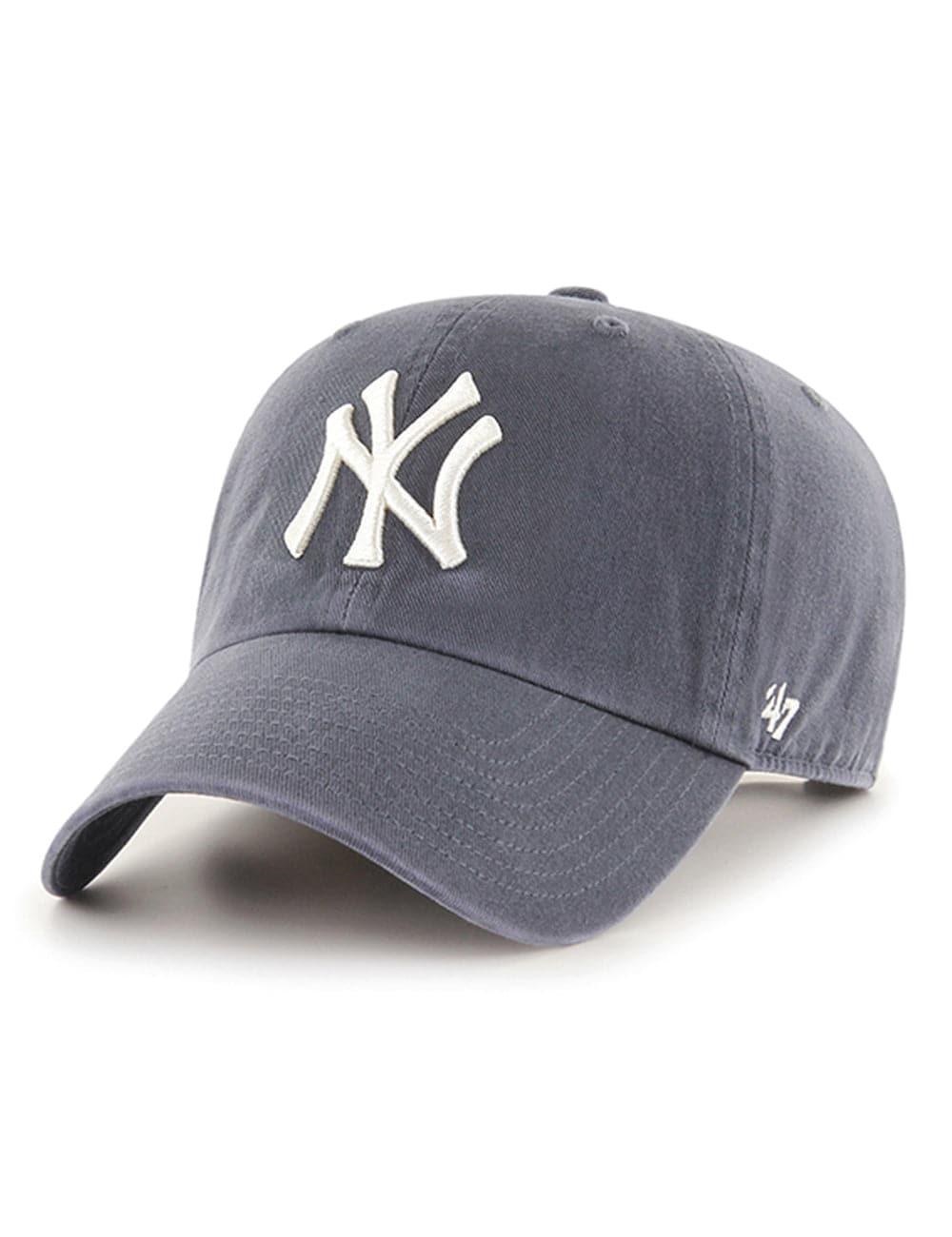 New York Yankees '47 MLB Team Clean Up Strapback Hat - Vintage Navy