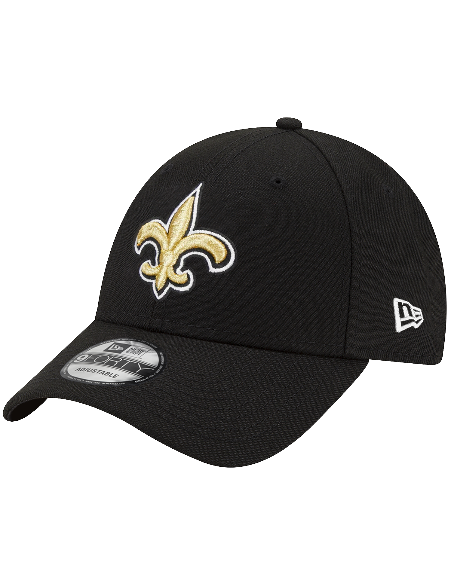 New Orleans Saints New Era NFL Team 9FORTY Snapback Hat - Black