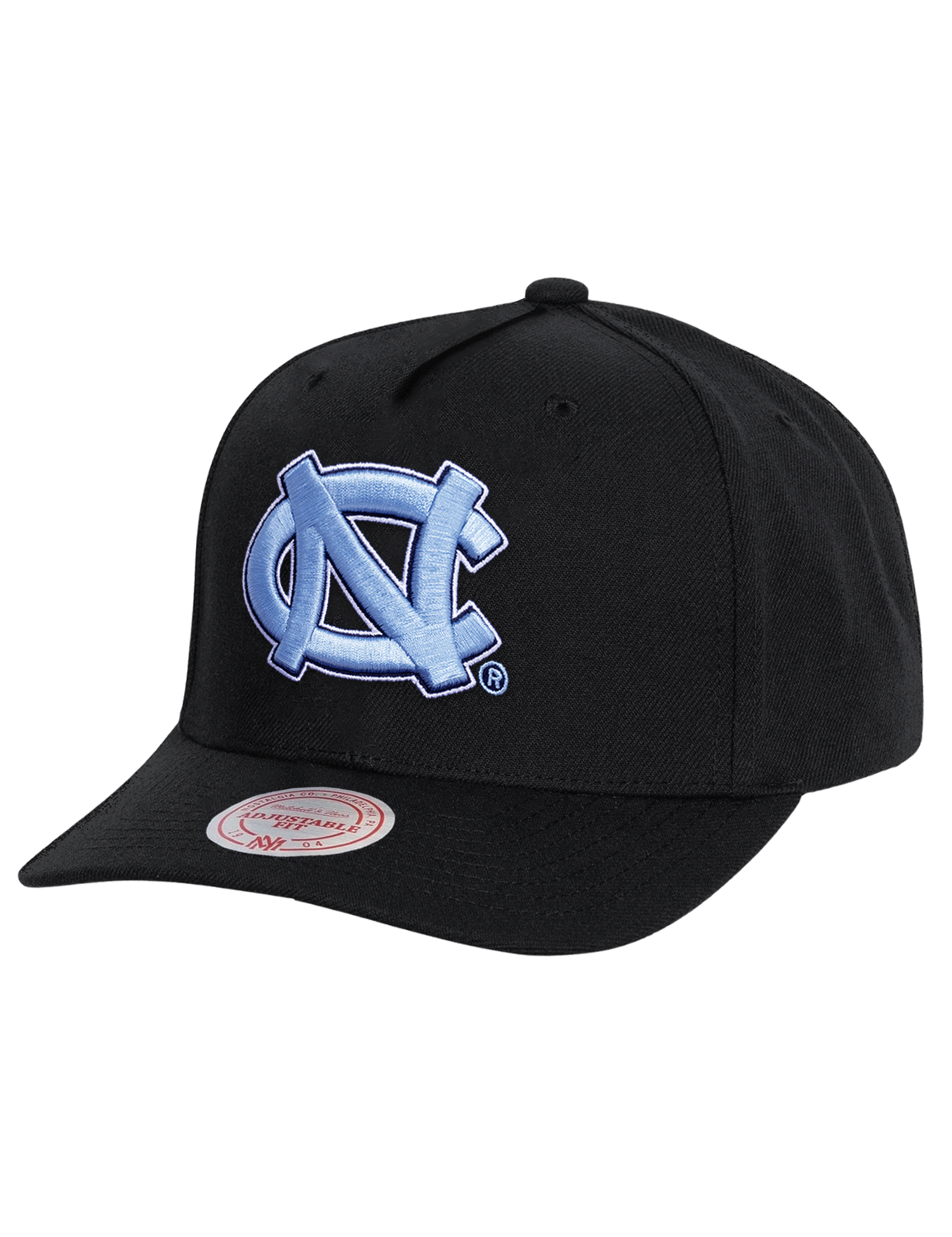 North Carolina Tar Heels Mitchell & Ness NCAA MVP Snapback Hat - Black