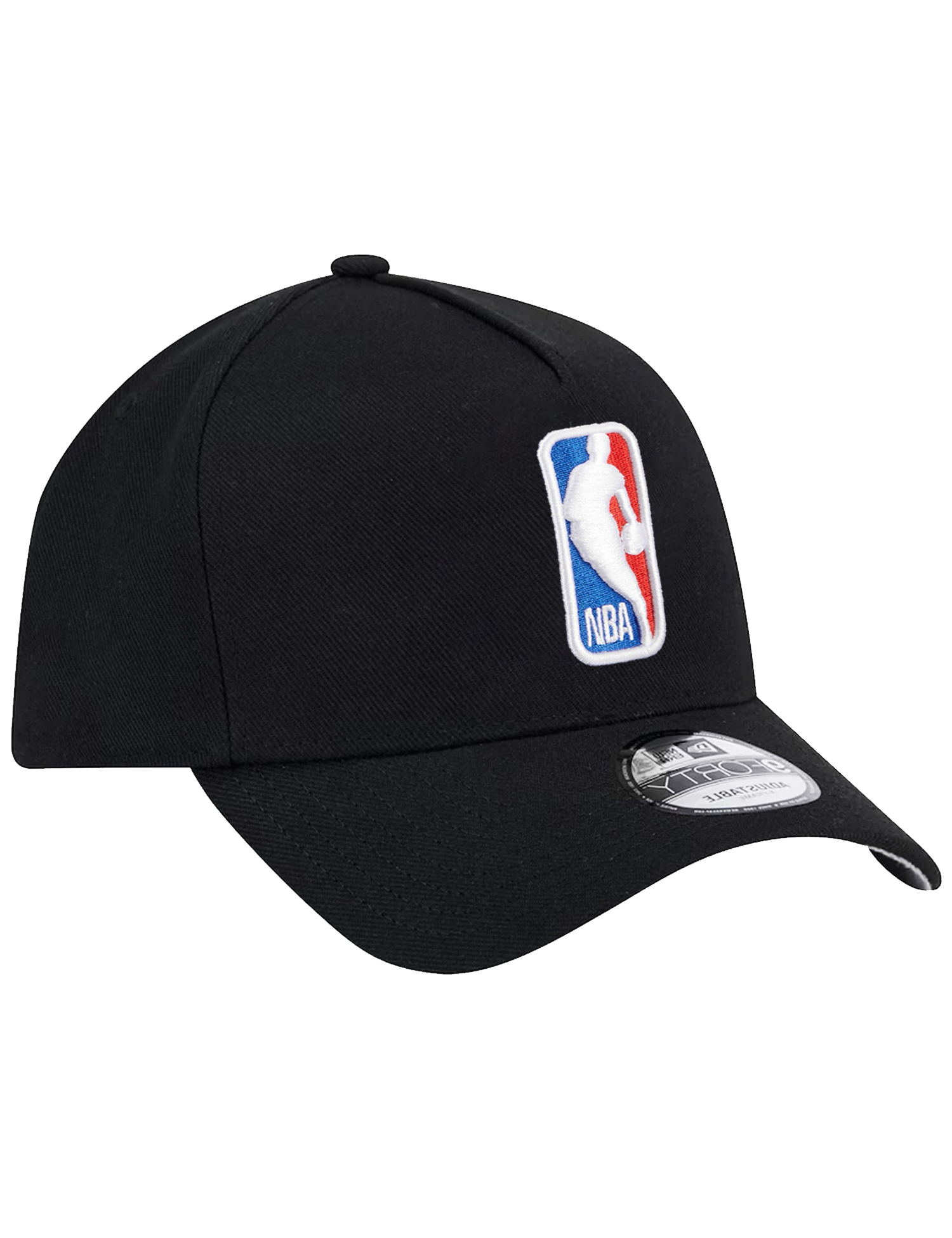 NBA Logoman New Era Association 9FORTY A-Frame Snapback Hat - Black