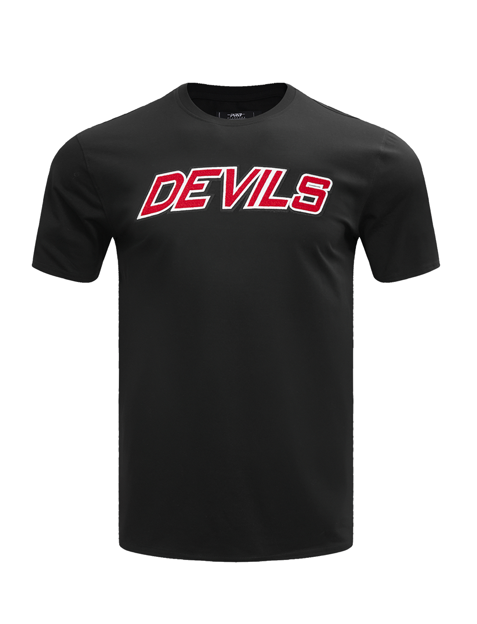 New Jersey Devils Pro Standard NHL Classic Chenille Flex T-Shirt - Black