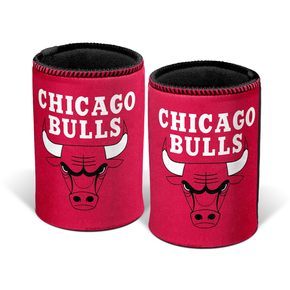 Chicago Bulls NBA Team Logo Can Cooler - Red