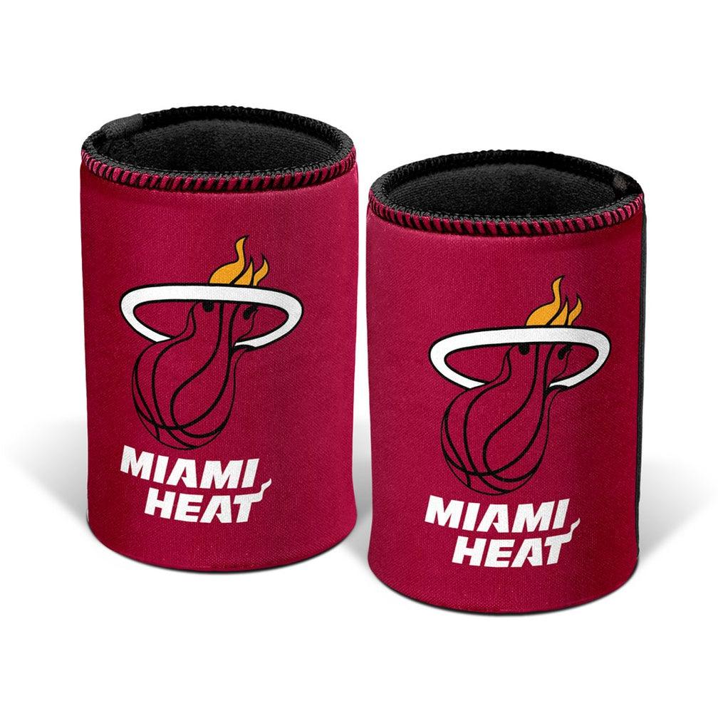 Miami Heat NBA Team Logo Can Cooler - Red