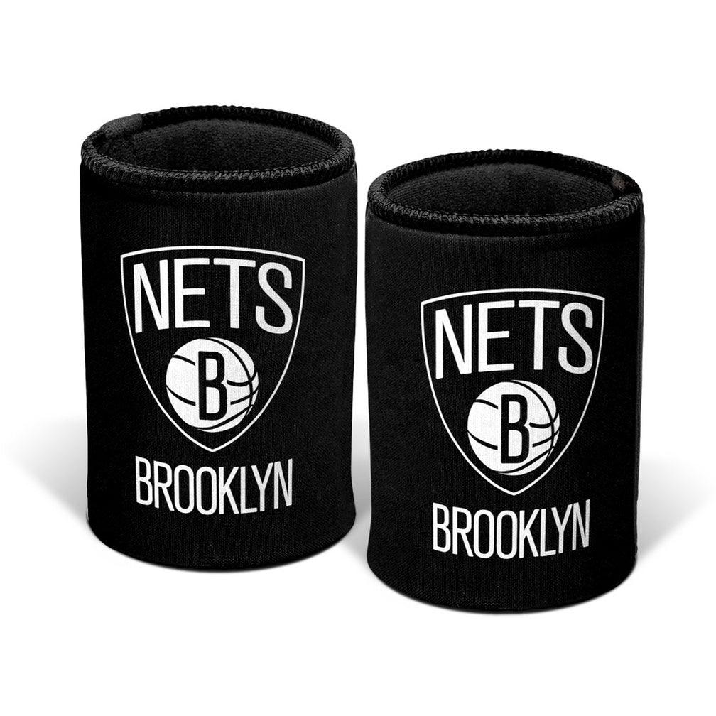 Brooklyn Nets NBA Team Logo Can Cooler - Black