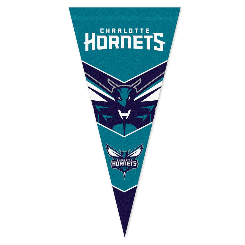 Charlotte Hornets NBA 57 x 27 Team Felt Pennant