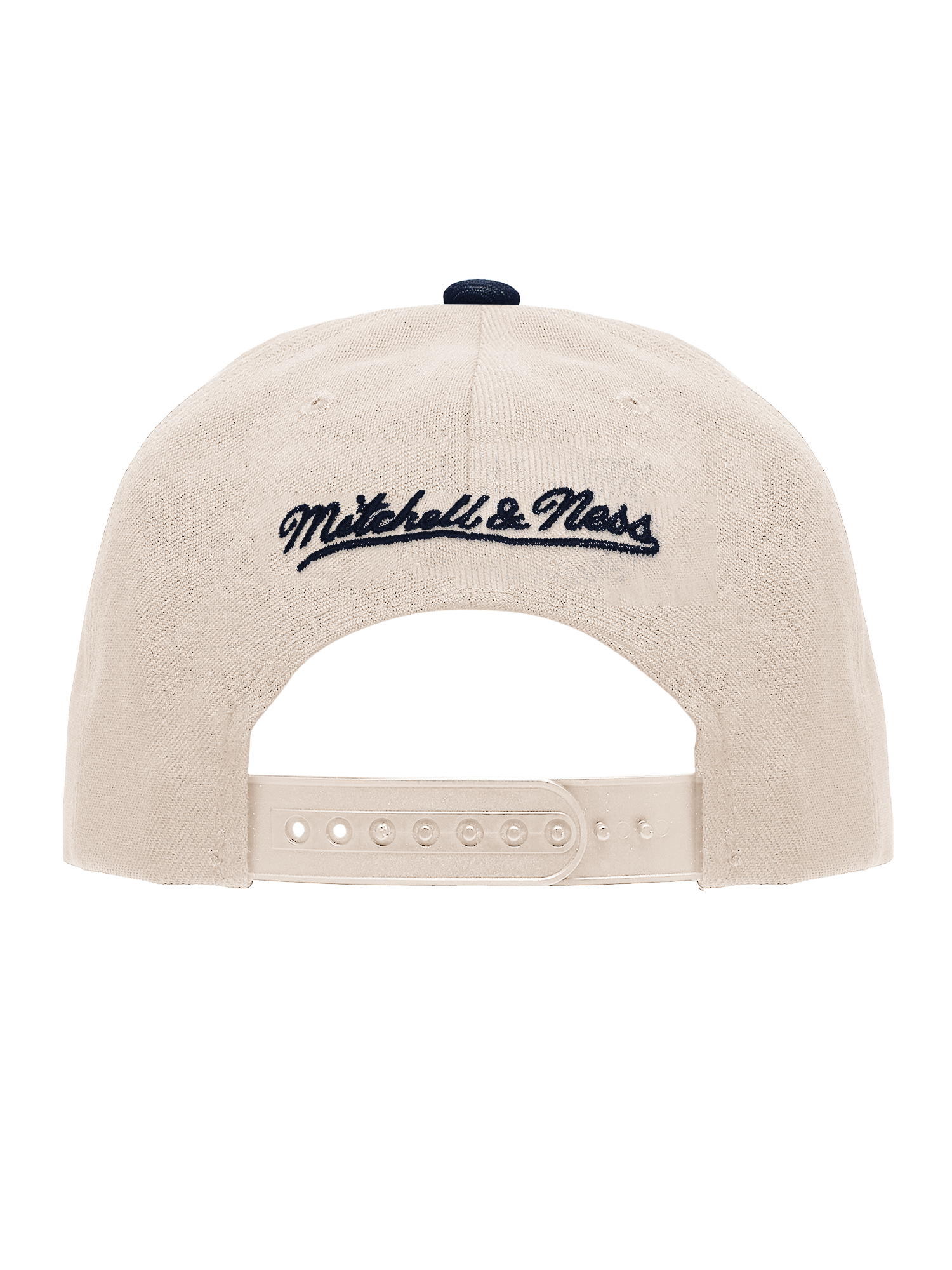 Denver Nuggets Mitchell & Ness NBA HWC 2T Pro Pinch Snapback Hat - Cream