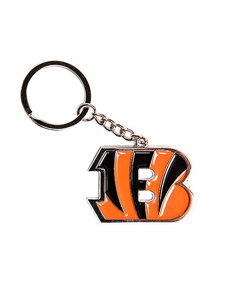 Cincinnati Bengals NFL Team Logo Steel Keyring