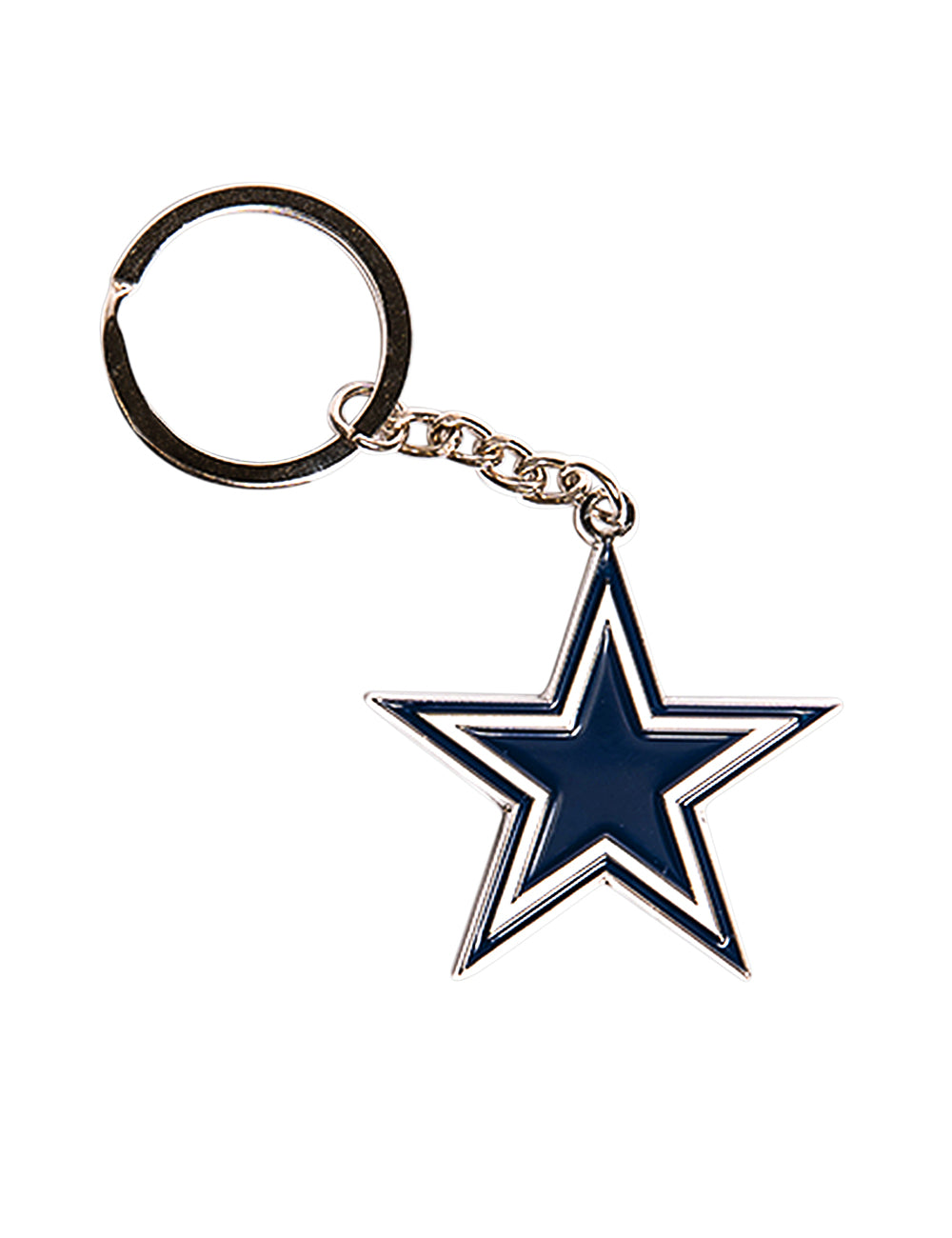 Dallas Cowboys NFL Team Logo Steel Keyring