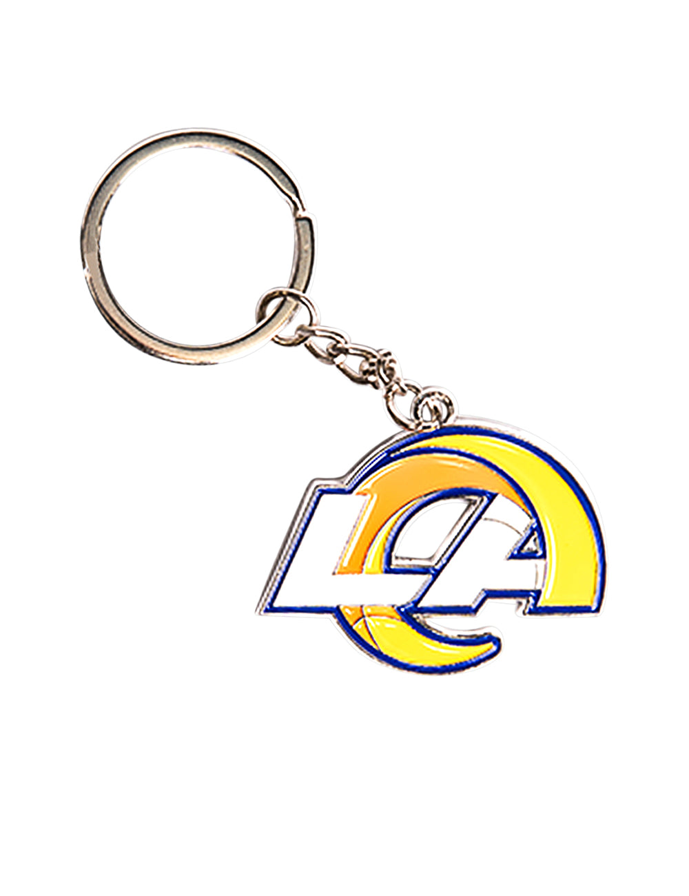 Los Angeles Rams NFL Team Logo Steel Keyring