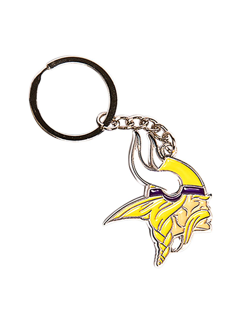 Minnesota Vikings NFL Team Logo Steel Keyring