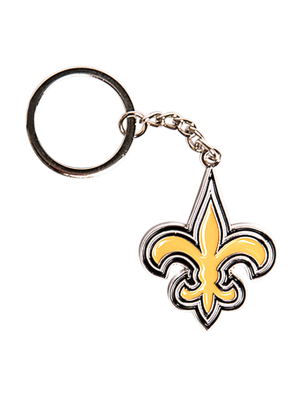 New Orleans Saints NFL Team Logo Steel Keyring