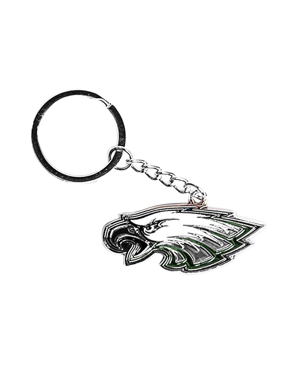 Philadelphia Eagles NFL Team Logo Steel Keyring