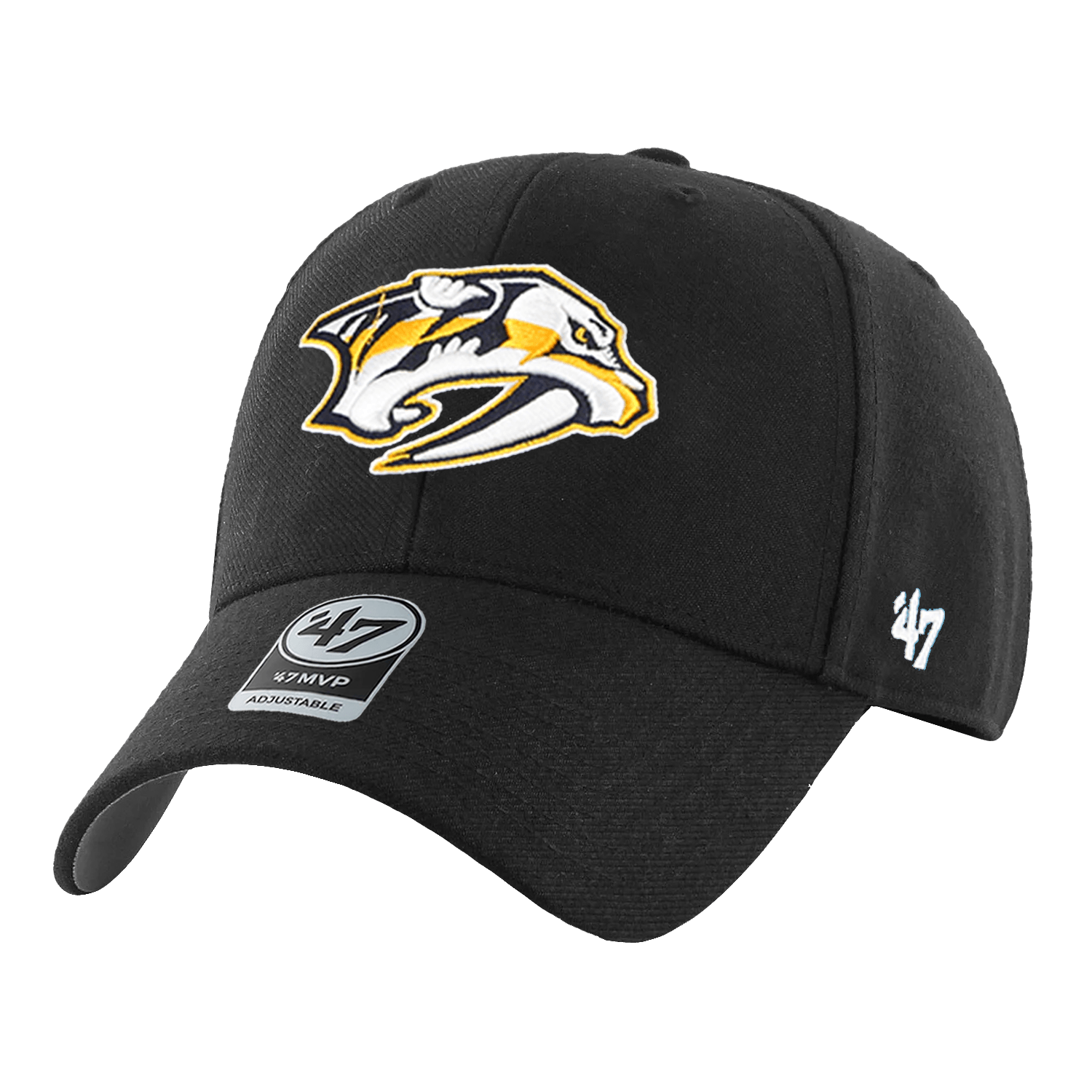 Nashville Predators '47 NHL Team MVP Adjustable Hat - Black