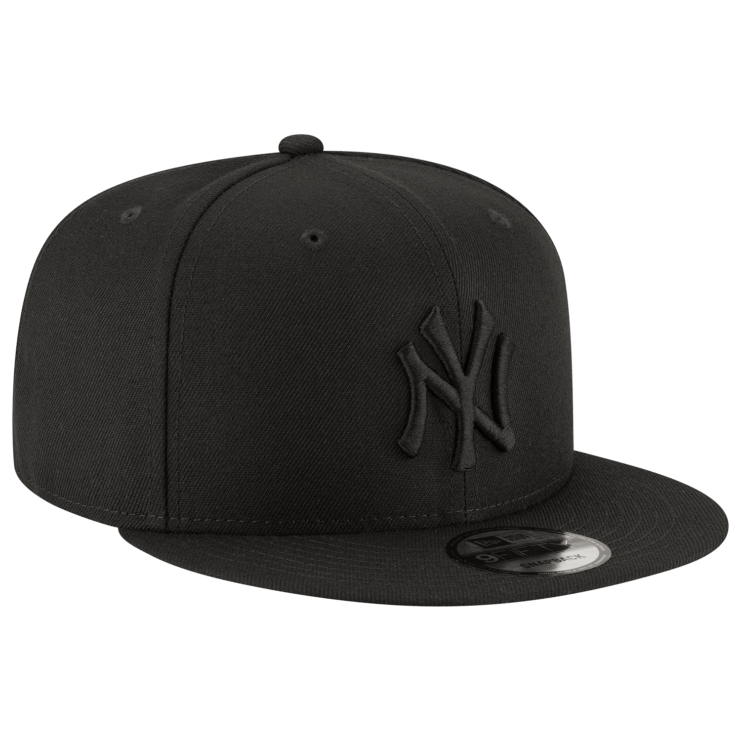 New York Yankees New Era MLB Black On Black 9FIFTY Snapback Hat