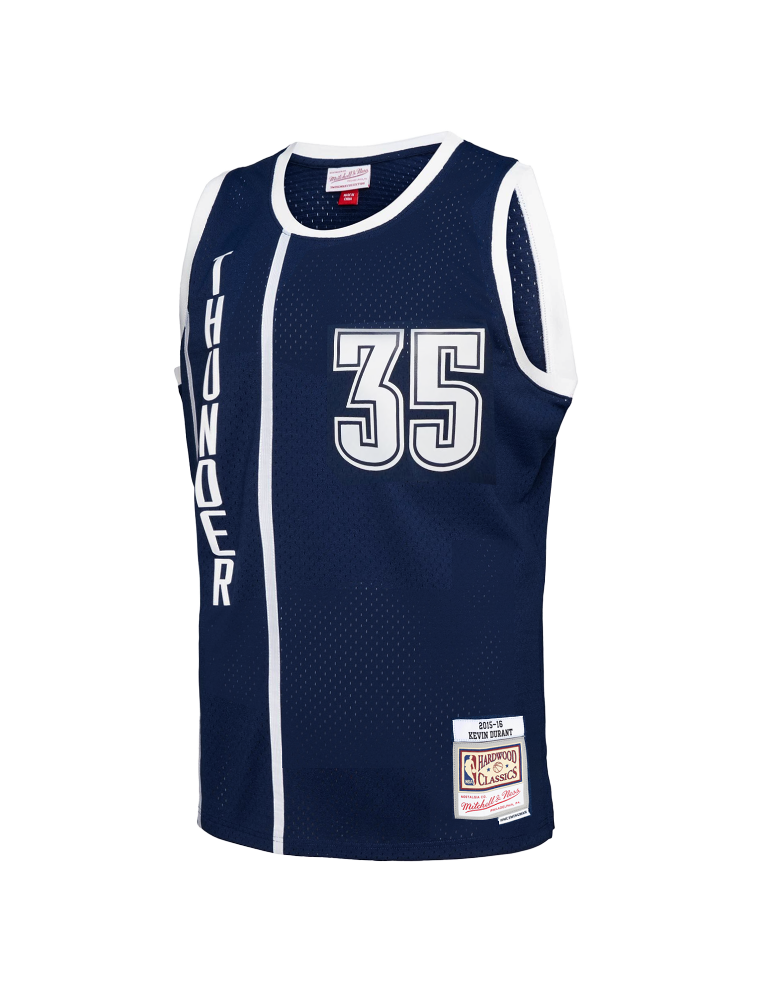 Kevin Durant Oklahoma City Thunder Mitchell & Ness NBA 15-16 Swingman Jersey - Navy