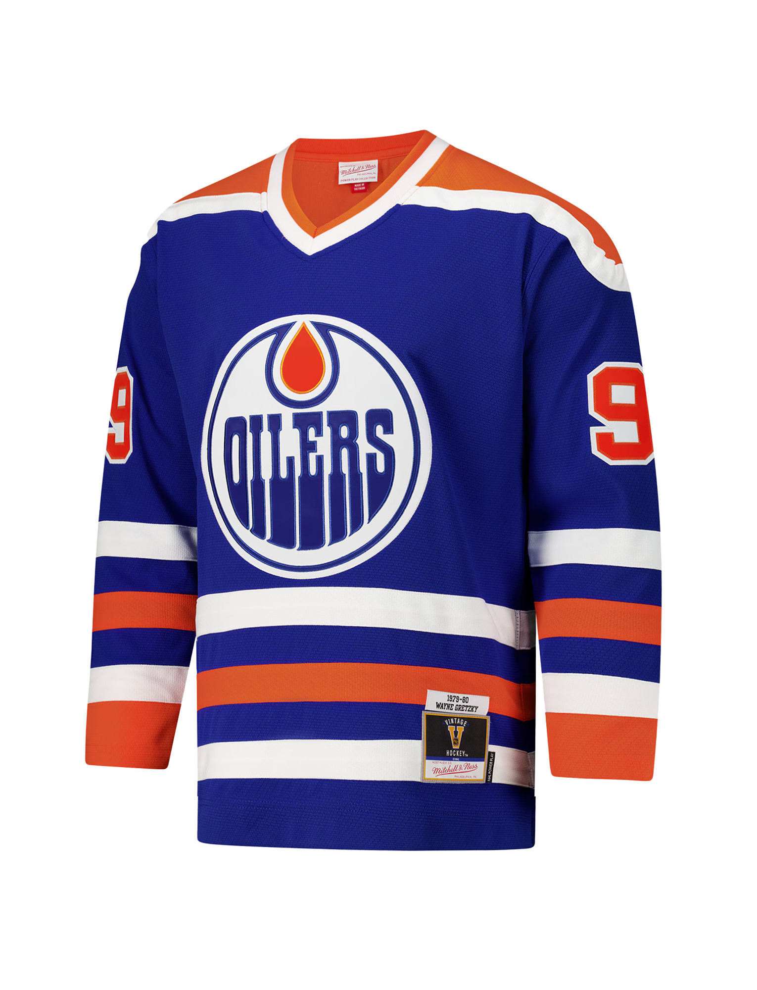 Wayne Gretzky Edmonton Oilers Mitchell & Ness NHL 79/80 Power Play Jersey