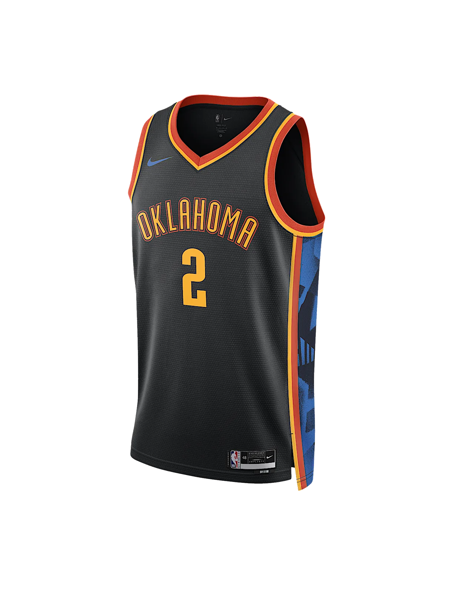 Youths Shai Gilgeous-Alexander Oklahoma City Thunder Nike NBA 24-25 City Edition Jersey