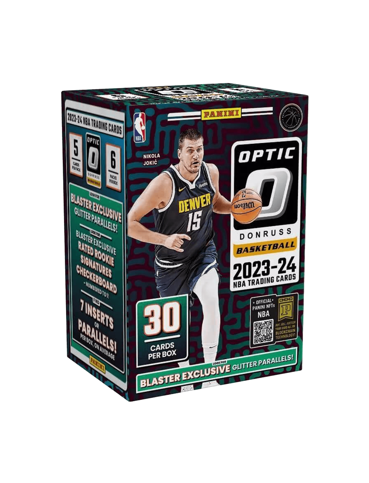 2023-24 NBA Panini Donruss Optic Basketball Trading Card Blaster Box