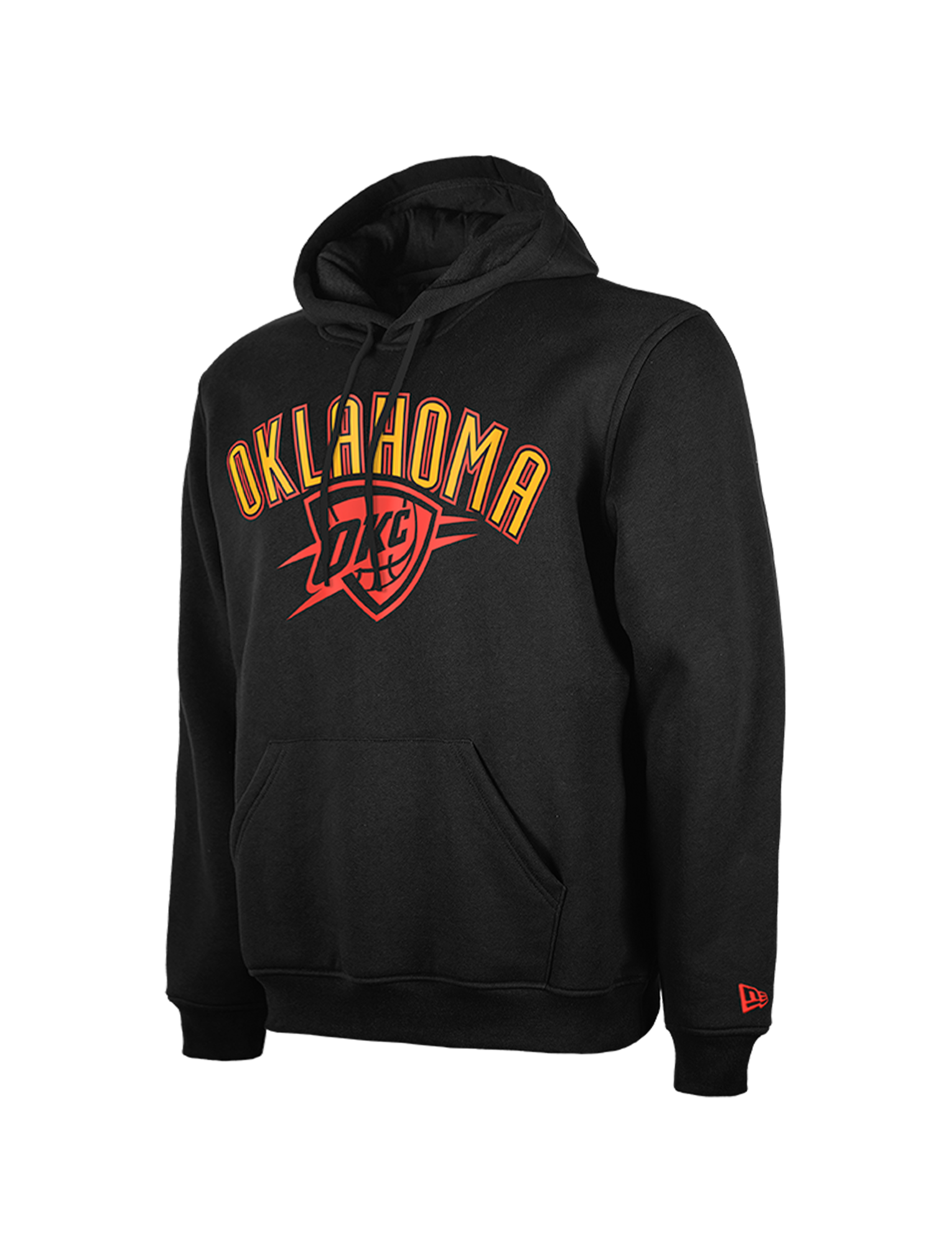 Oklahoma City Thunder New Era NBA 24-25 City Edition Hoodie Jumper - Black