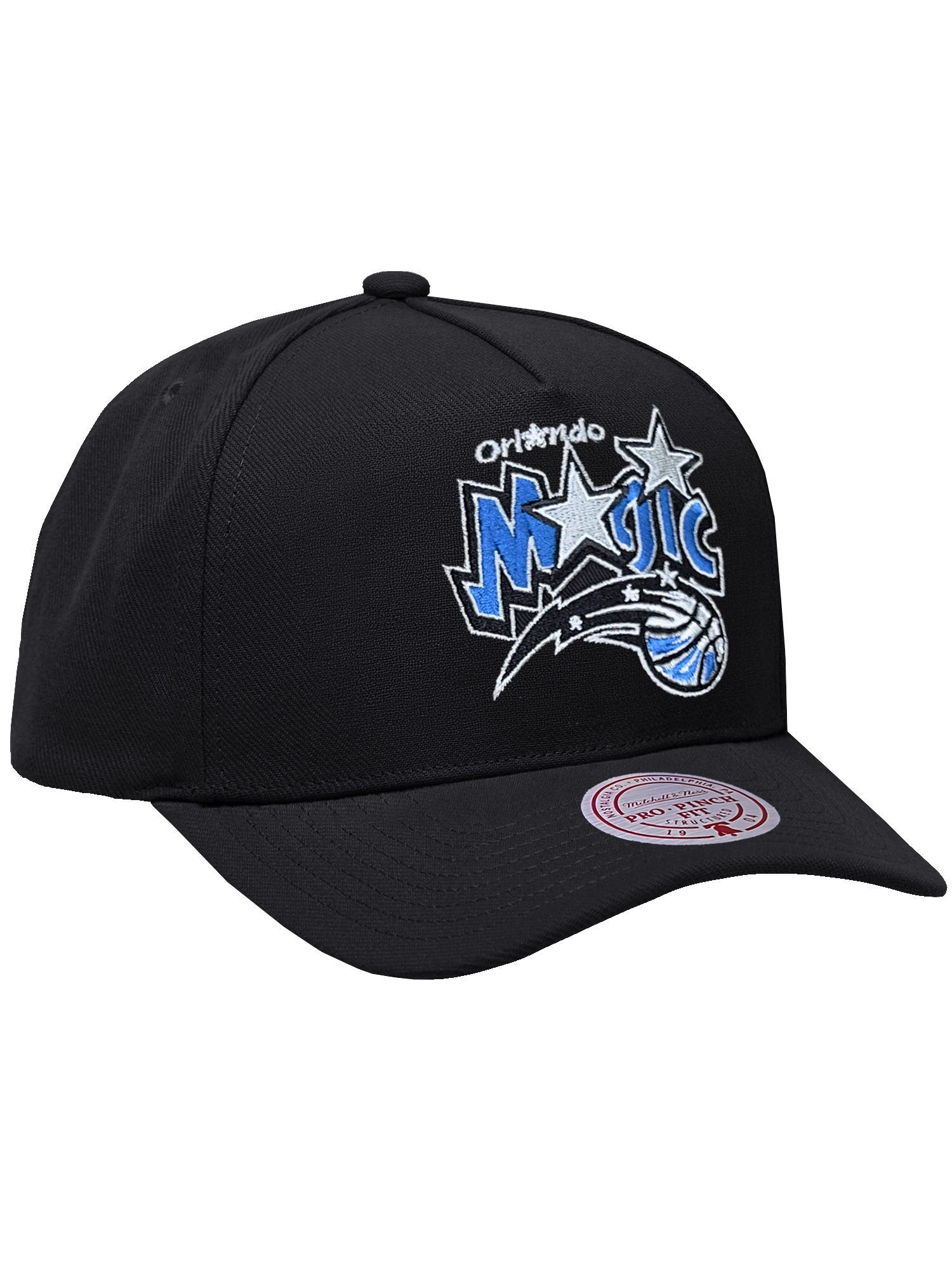 Orlando Magic Mitchell & Ness NBA HWC Pro Pinch Snapback Hat - Black