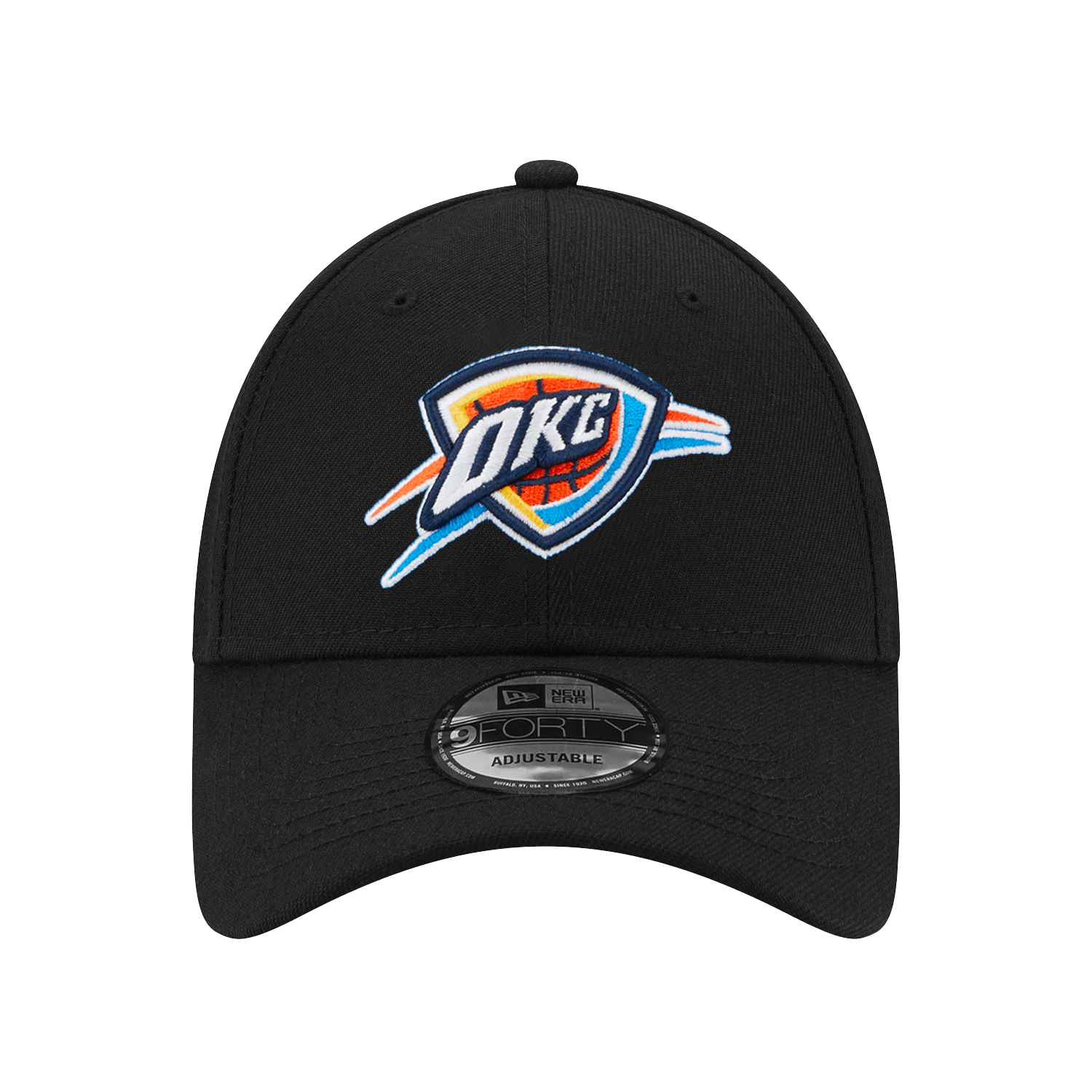 Oklahoma City Thunder New Era NBA Team 9FORTY Snapback Hat - Black