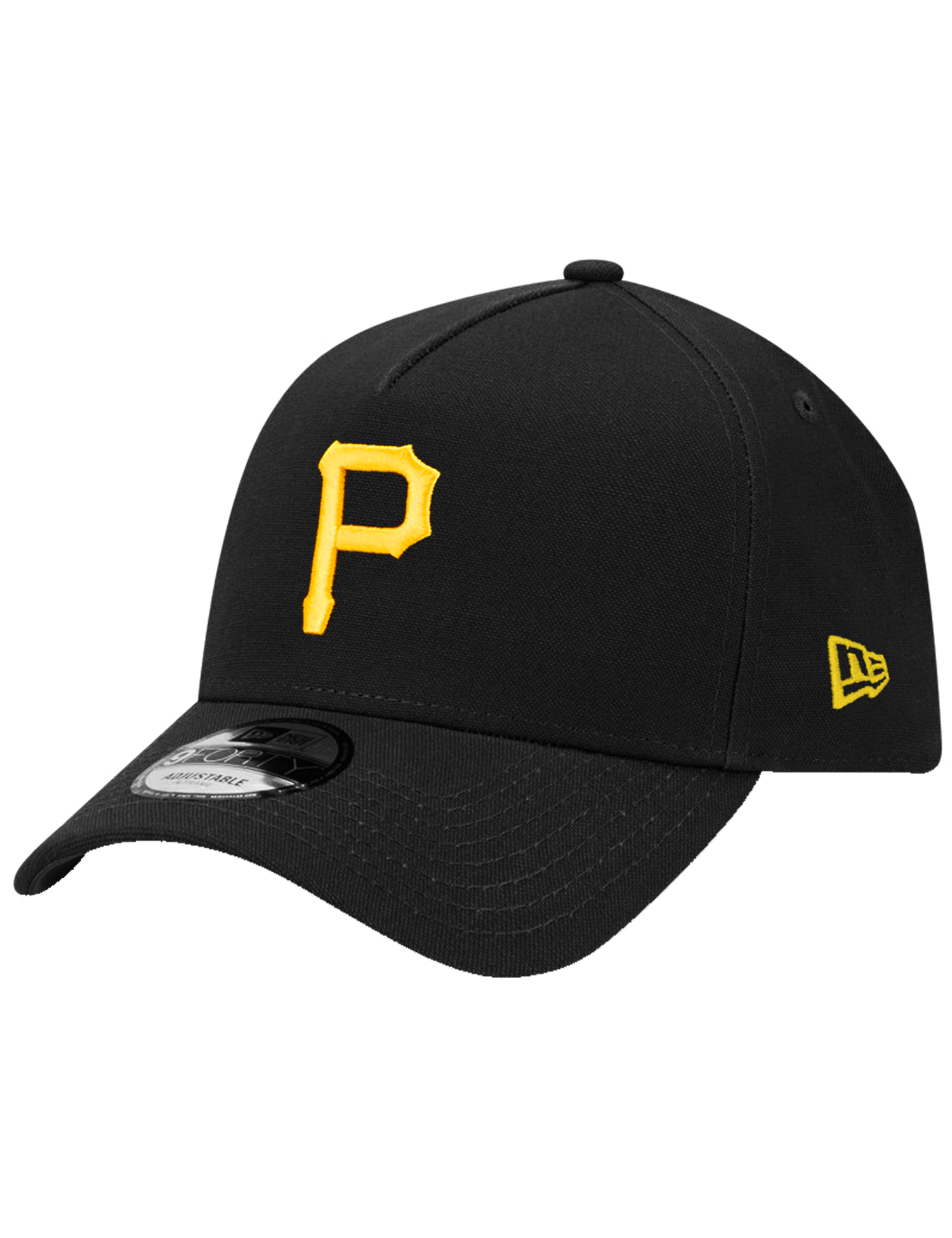 Pittsburgh Pirates New Era MLB Team 9FORTY A-Frame Snapback Hat - Black