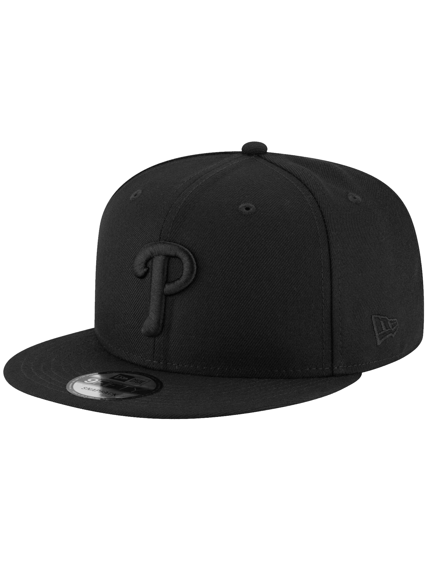 Philadelphia Phillies New Era MLB Black On Black 9FIFTY Snapback Hat