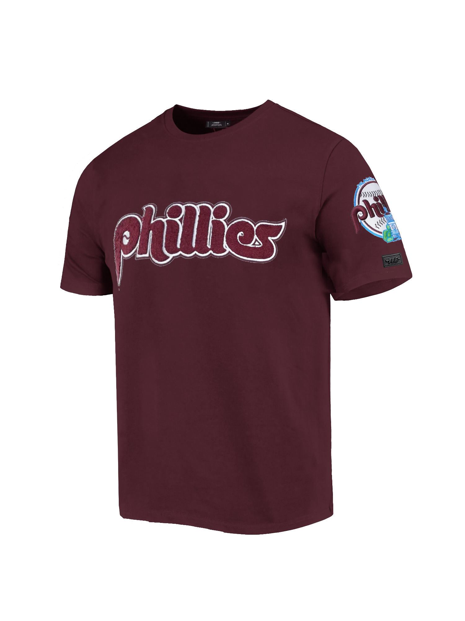 Philadelphia Phillies Pro Standard MLB Classic Chenille T-Shirt - Wine