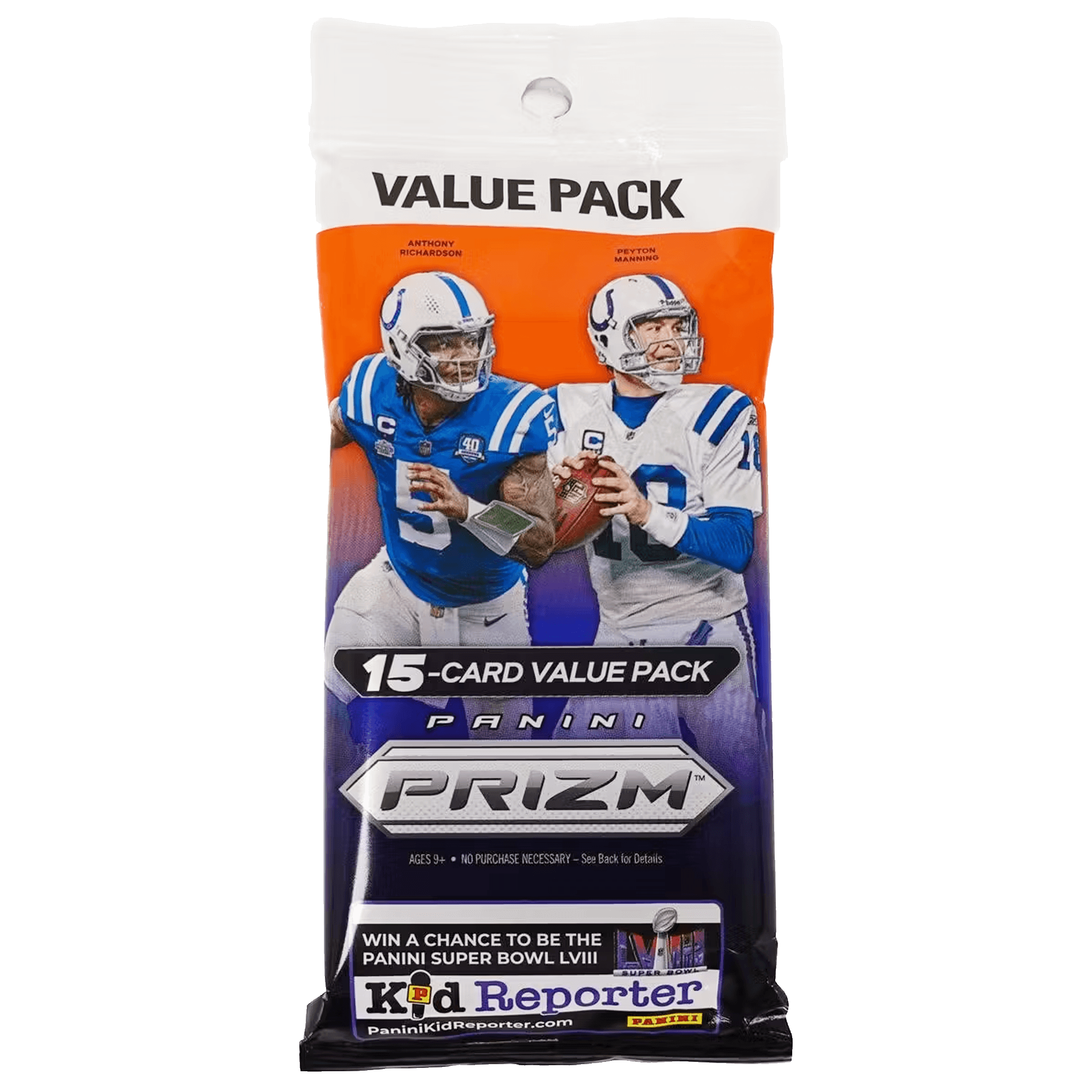 2023 Panini NFL Prizm Football Trading Card Value Pack