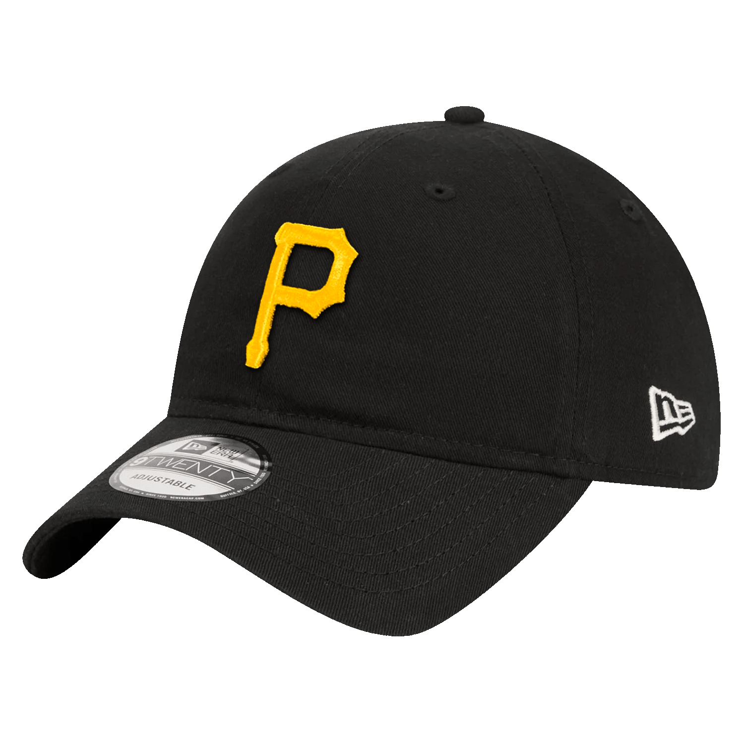 Pittsburgh Pirates New Era MLB Team 9TWENTY Strapback Hat - Black