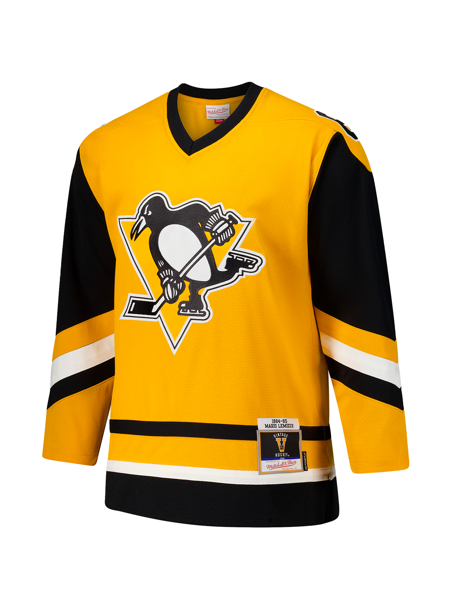 Mario Lemieux Pittsburgh Penguins Mitchell & Ness NHL 84/85 Power Play Jersey